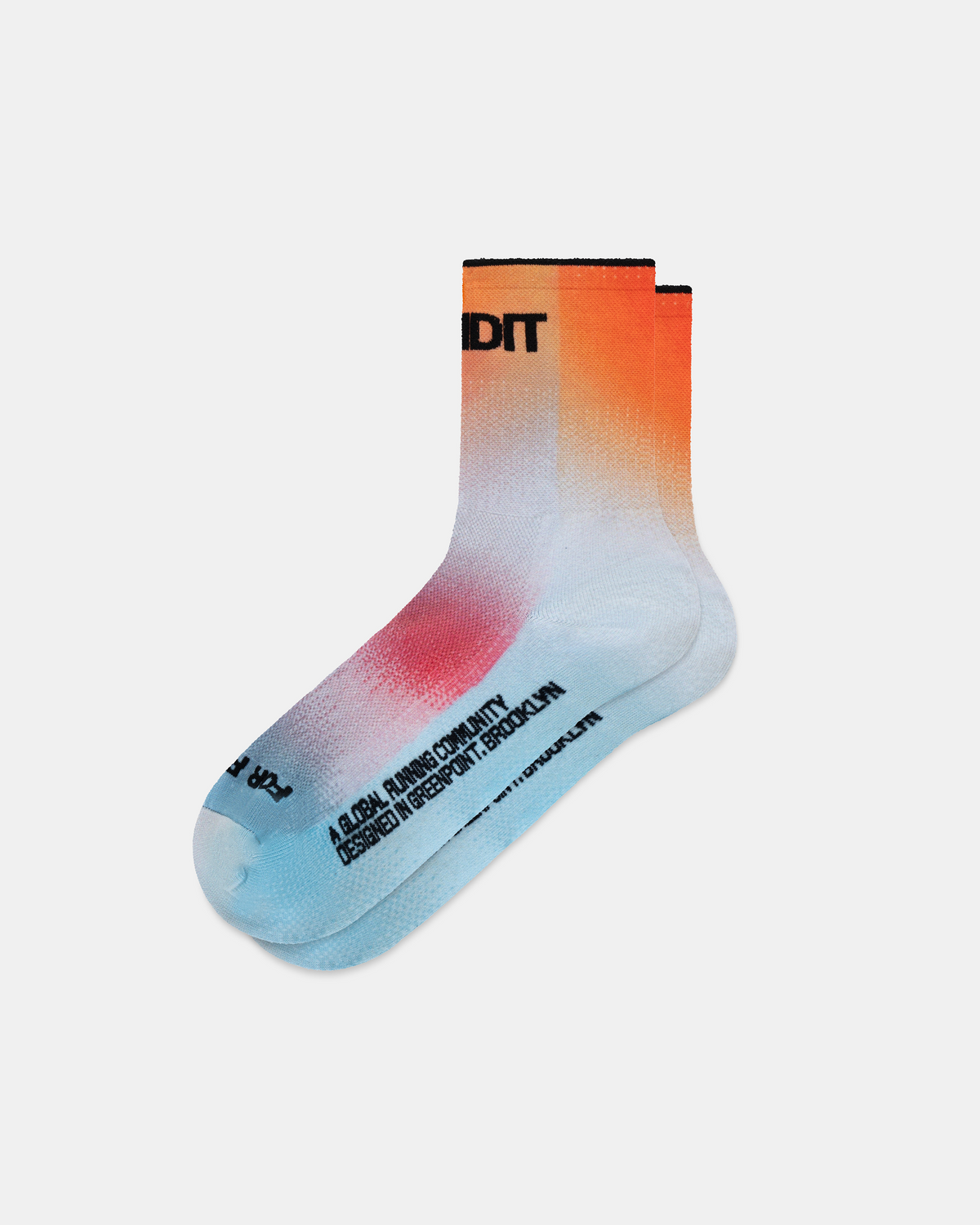 Lite Run™ Quarter Sock - Poppy Multi (2 Pack)