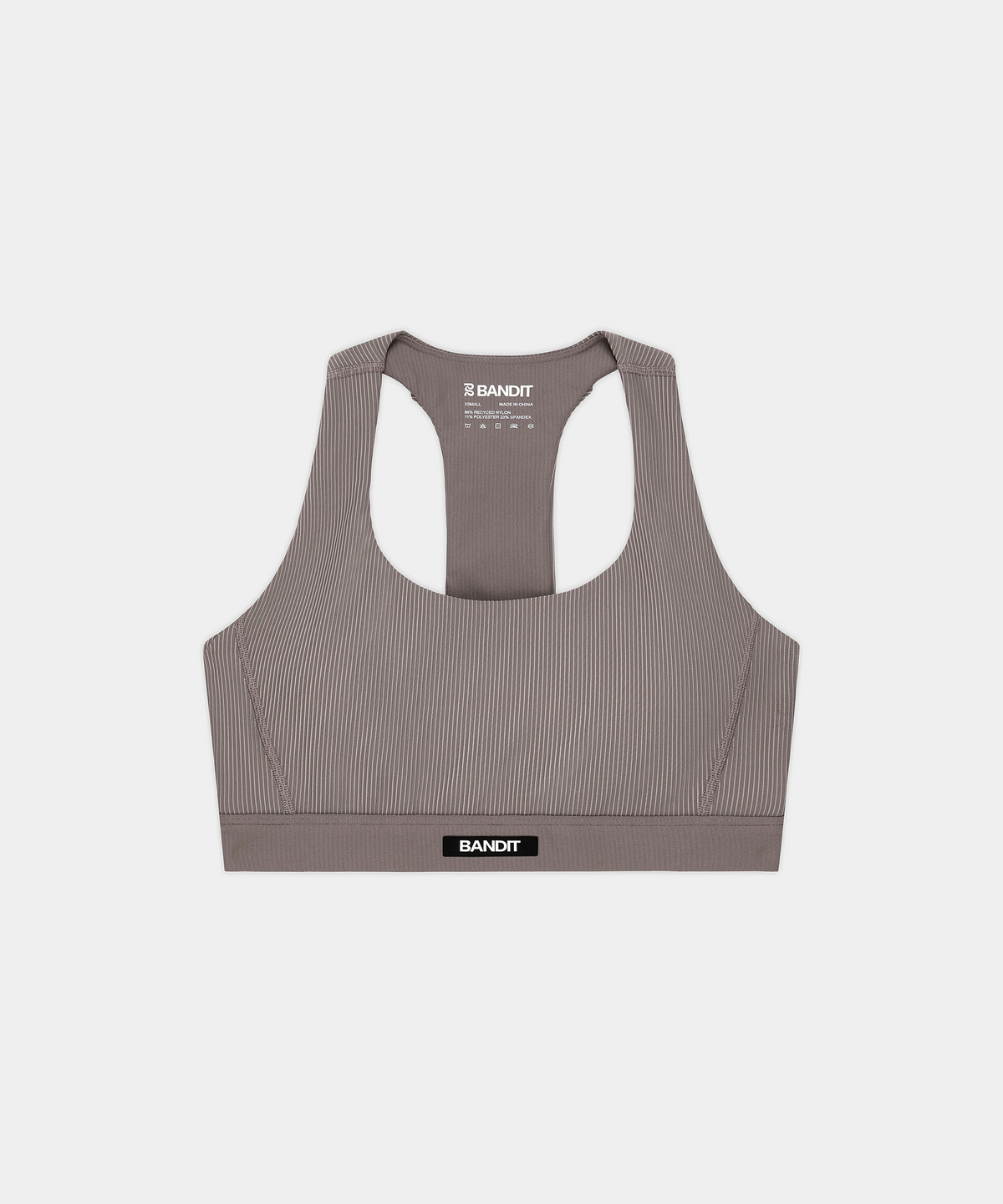 Women's Striped Cadence™ Scoop Neck T-Back Run Bra