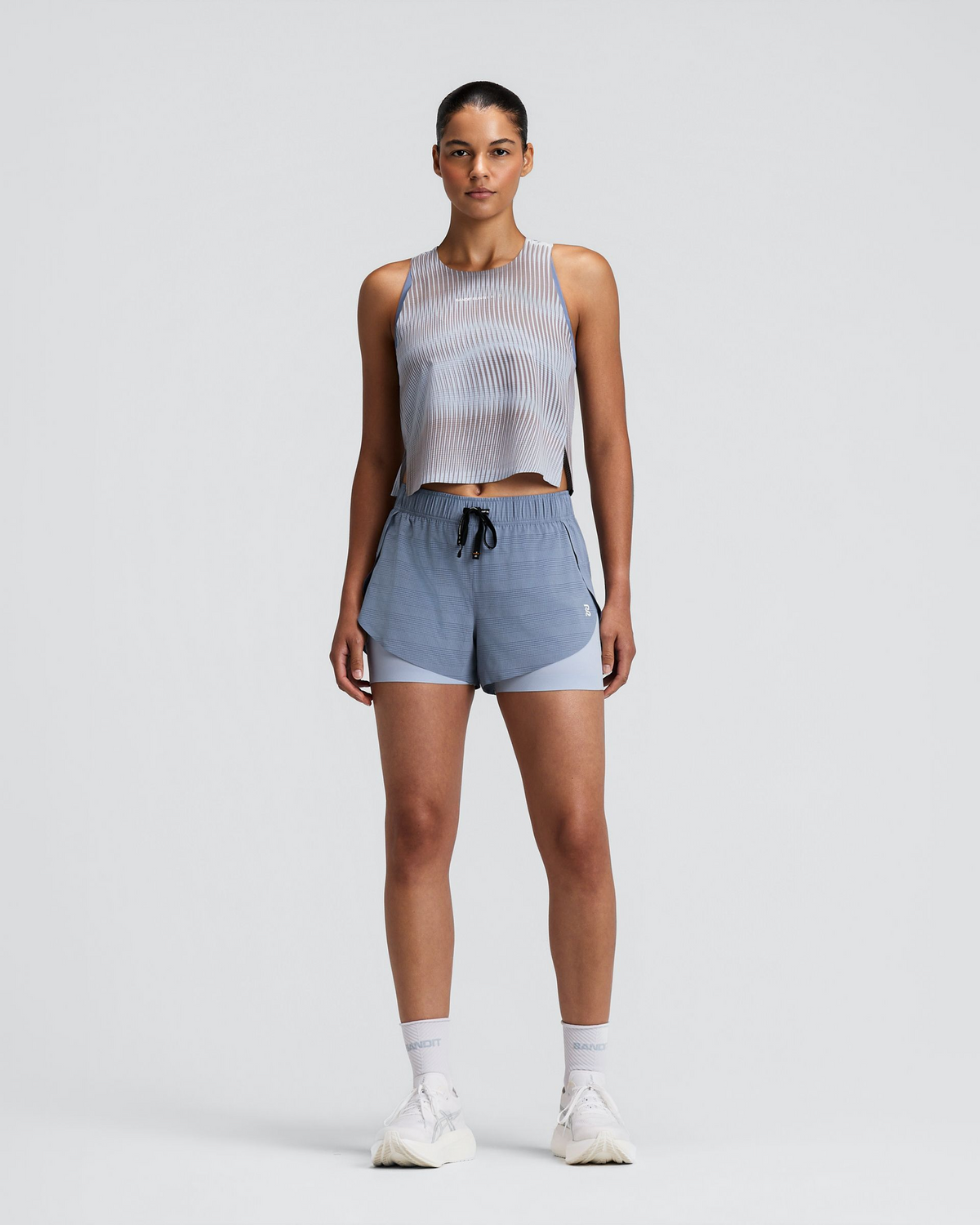 Women's CoolGrid™ Race Singlet - Pavilion Blue