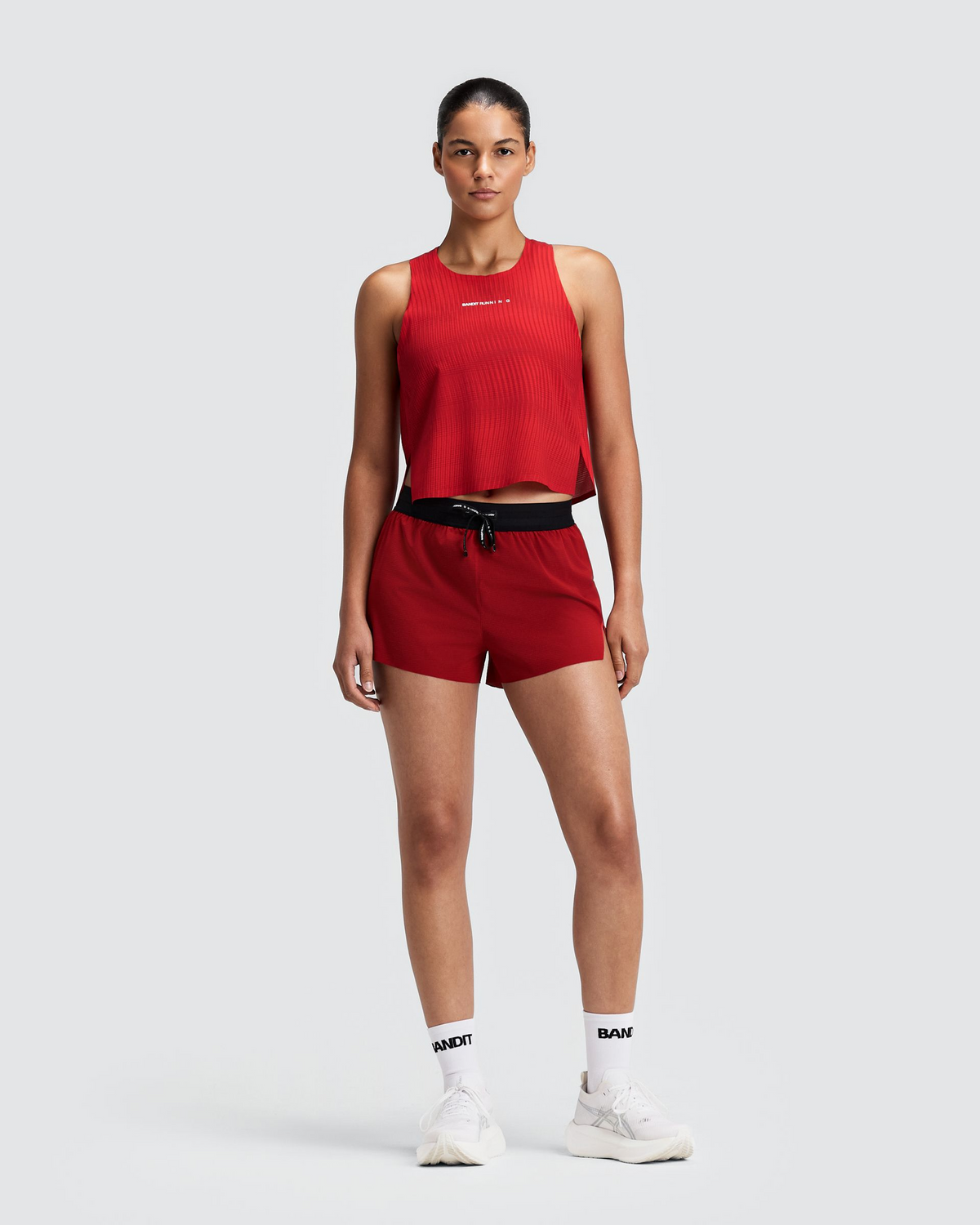 Women's RipSpeed™ 3" Split Shorts - Oxide Red