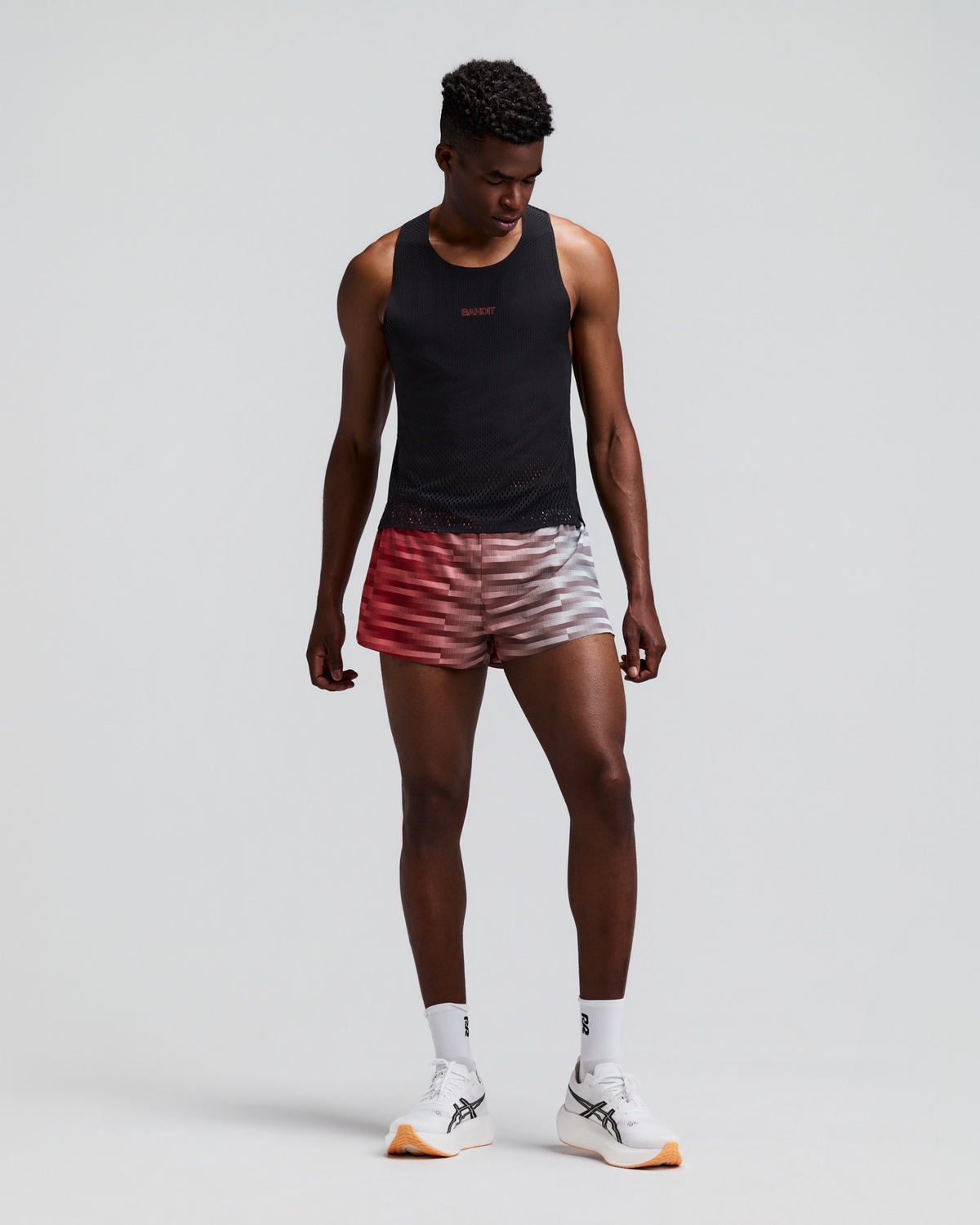 Men's Shredder™ Shorty Race Singlet - Black
