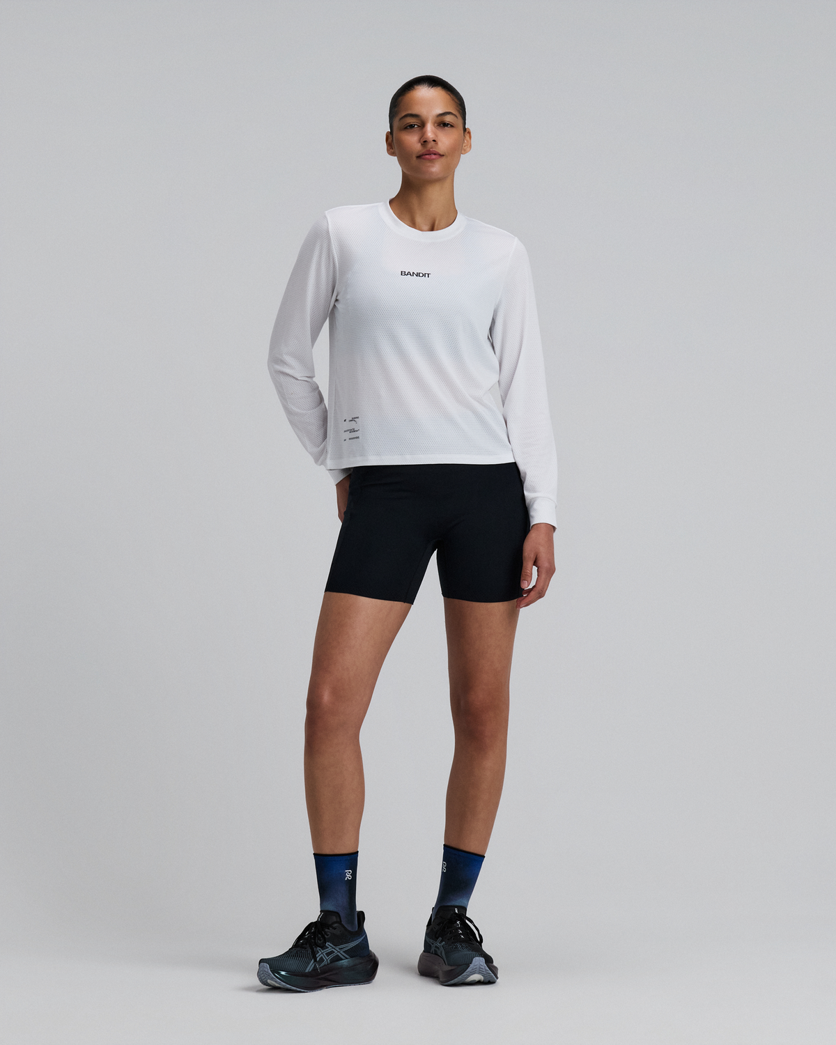 Women's Micromesh™ Long Sleeve - White