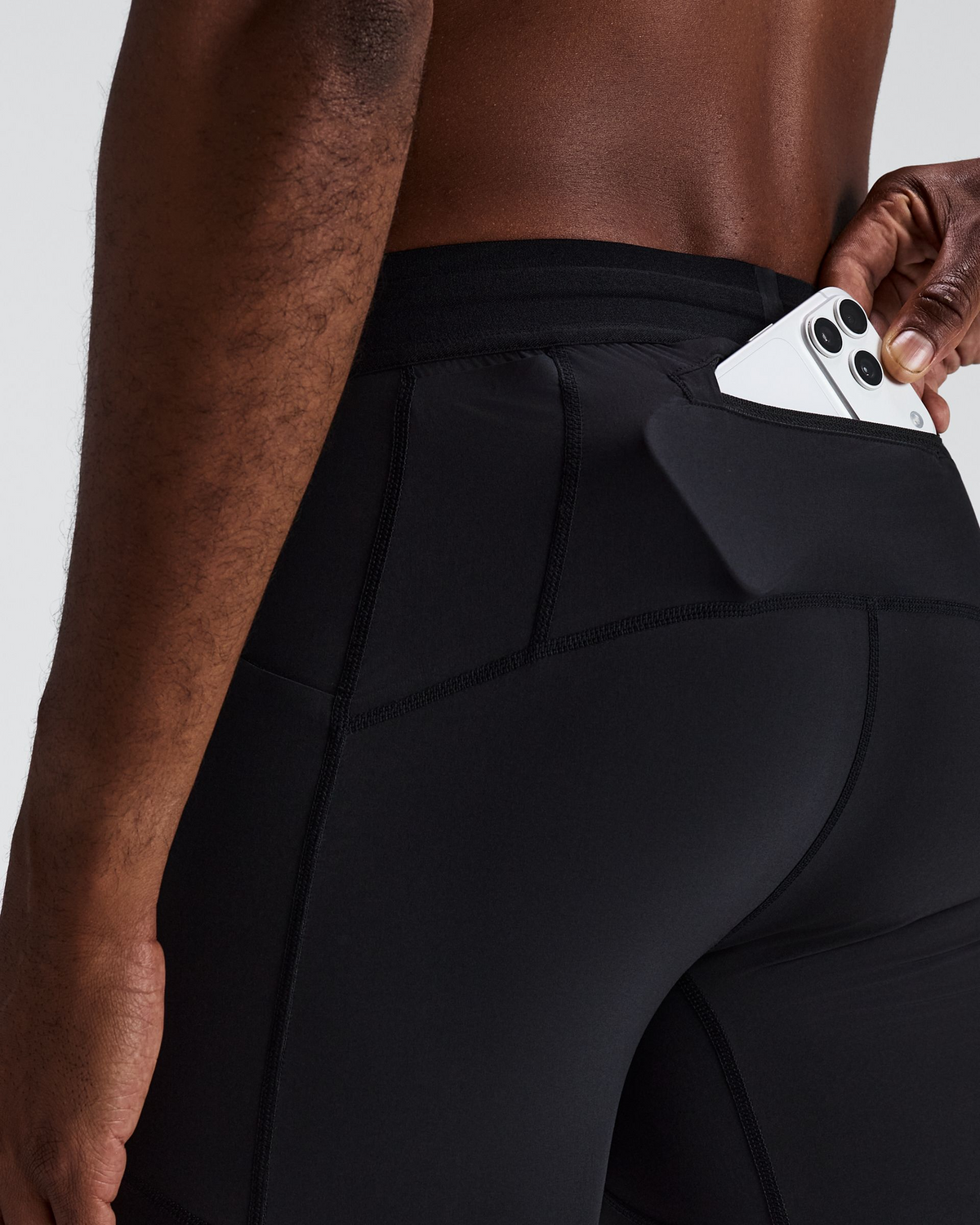 Men's SoLite™ Half Tights - Black