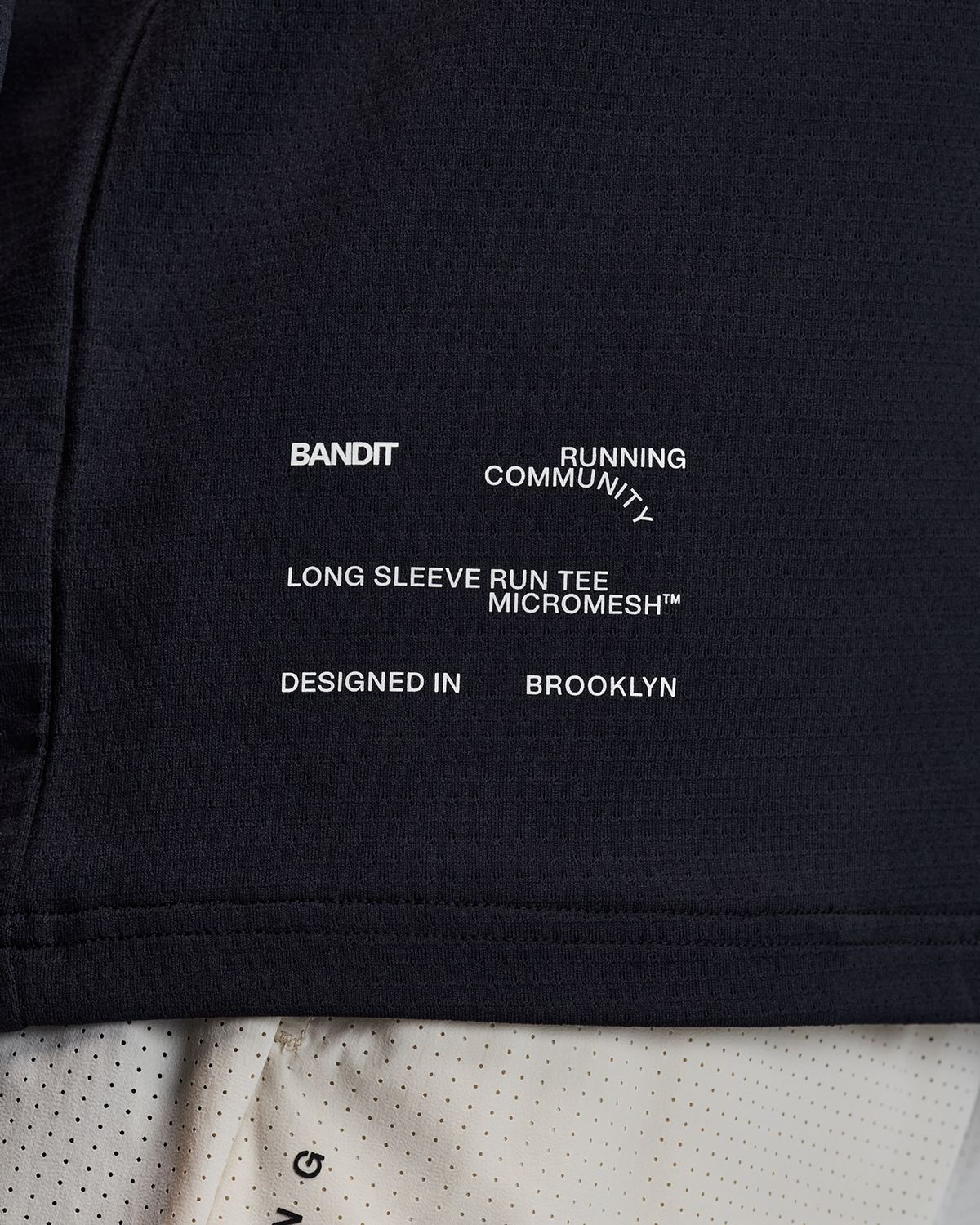 Unisex Micromesh™ Long Sleeve Performance Tee - Black