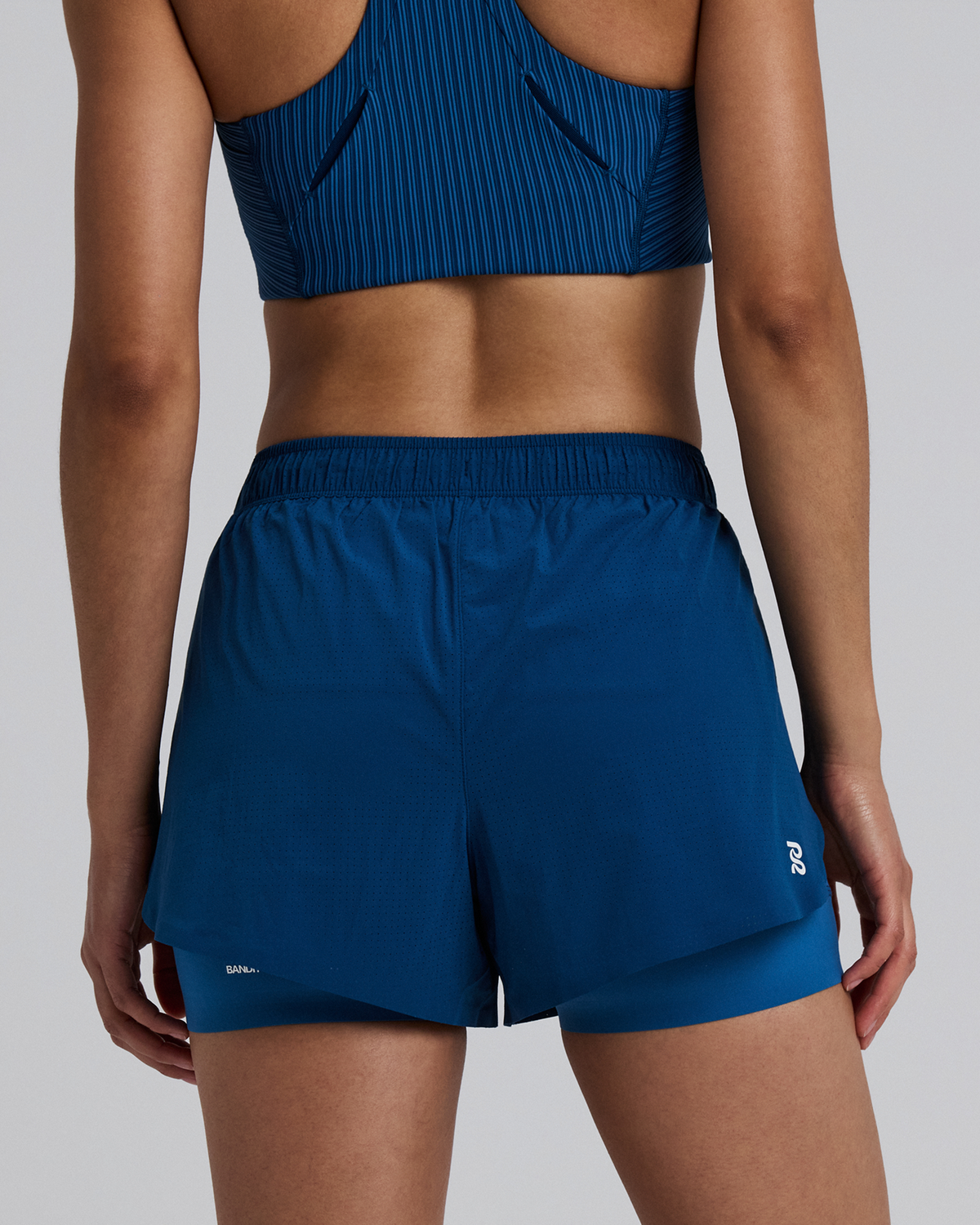Women's Vento™ 2-in-1 Run Short - Ink Blue / Aegean