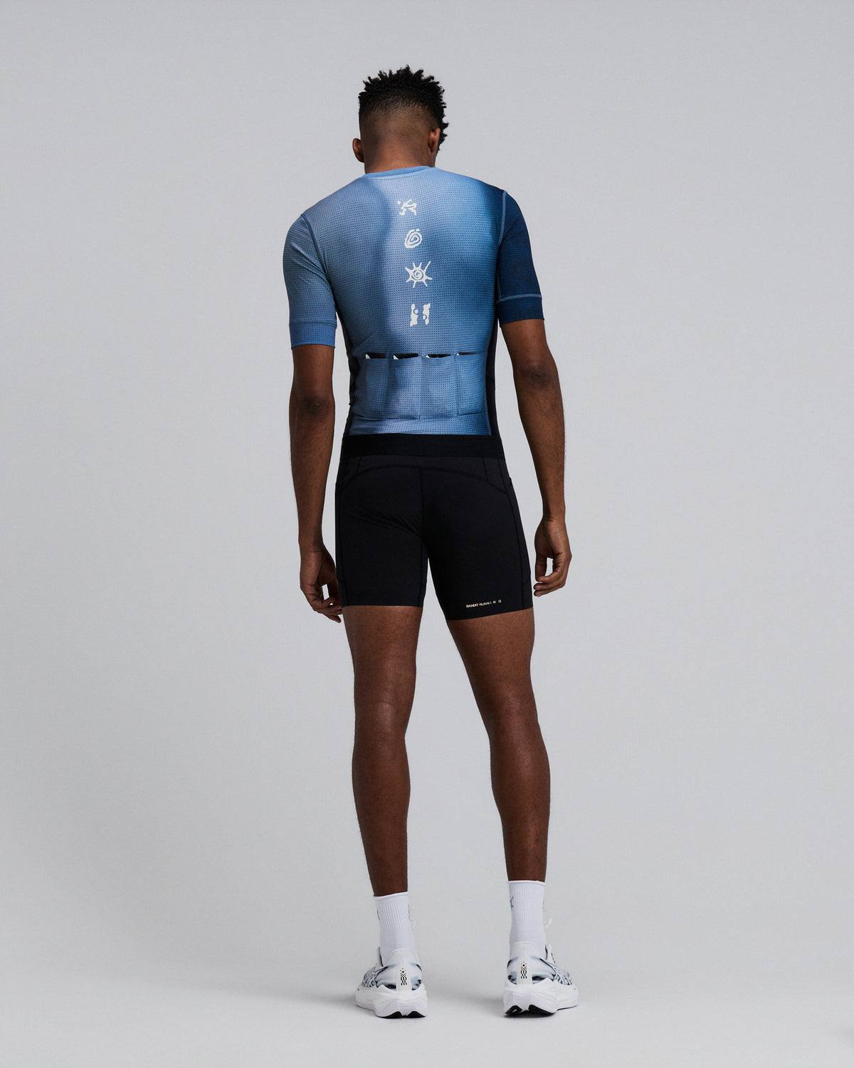 Men's GeoMesh™ Race Top - Tranquil Blue