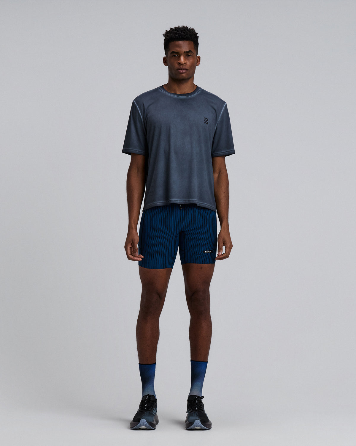 Men's FrioSoft™ Performance Box Tee - Anthracite SaltFade™