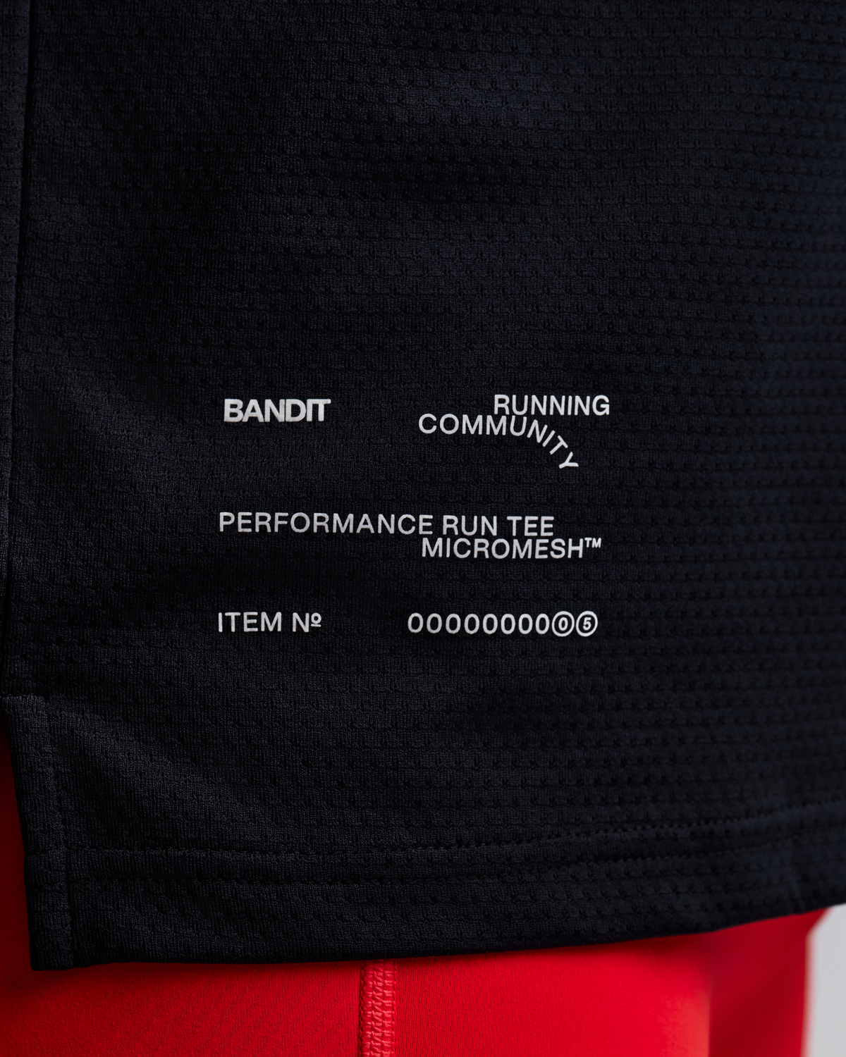 Men's Micromesh™ Short Sleeve Run Tee - Black