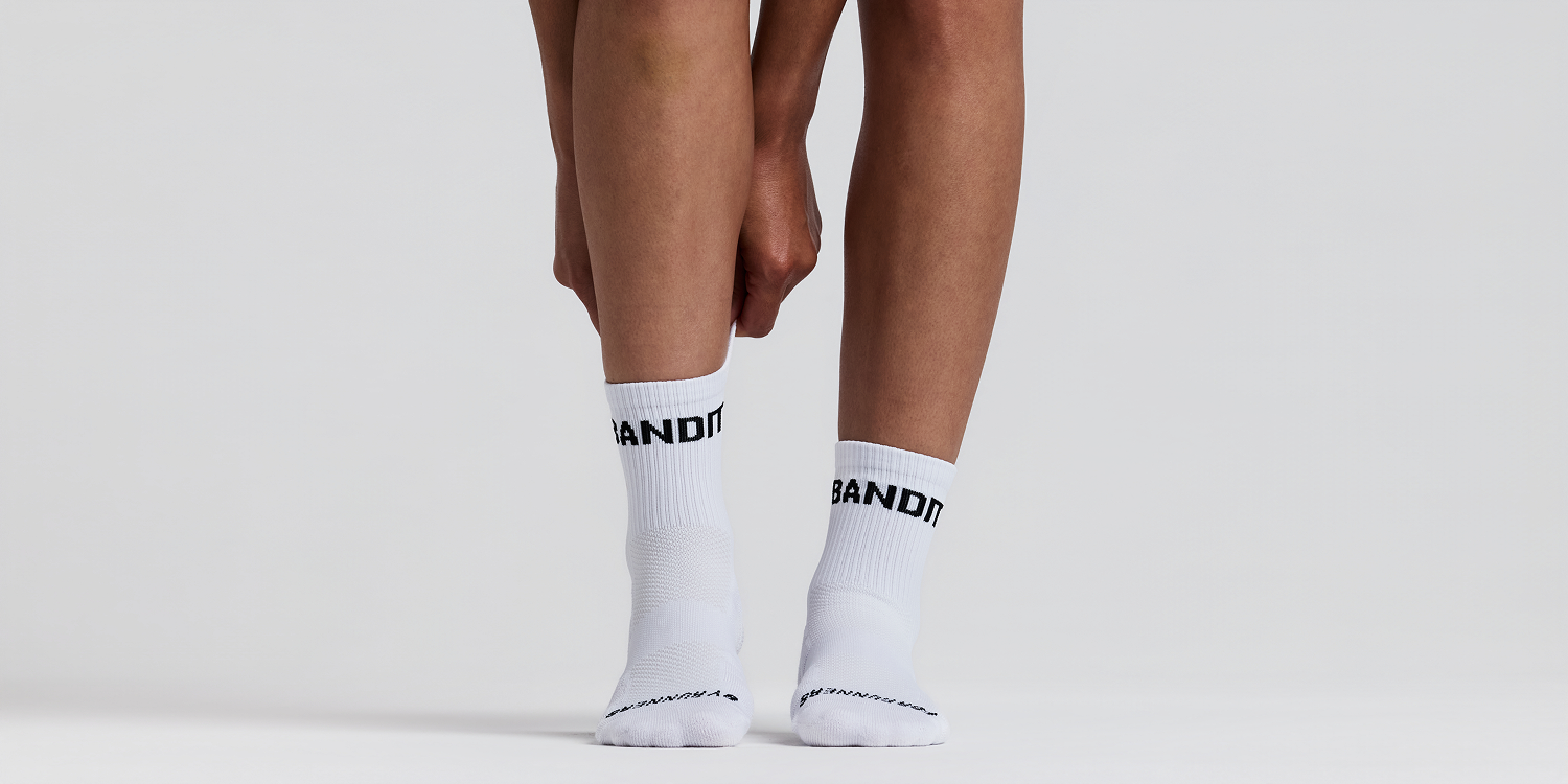 Cushion Run Socks w/ CoolMax™ - White OG - 2 Pack