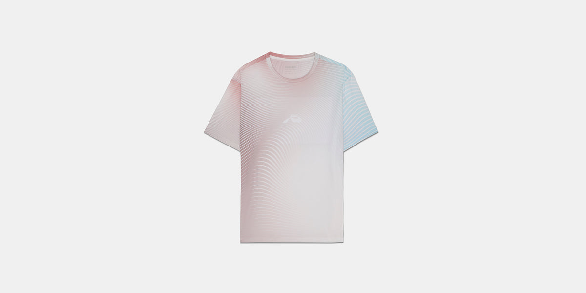 Drift™ Mirage Performance Tee - Minty Blue Print