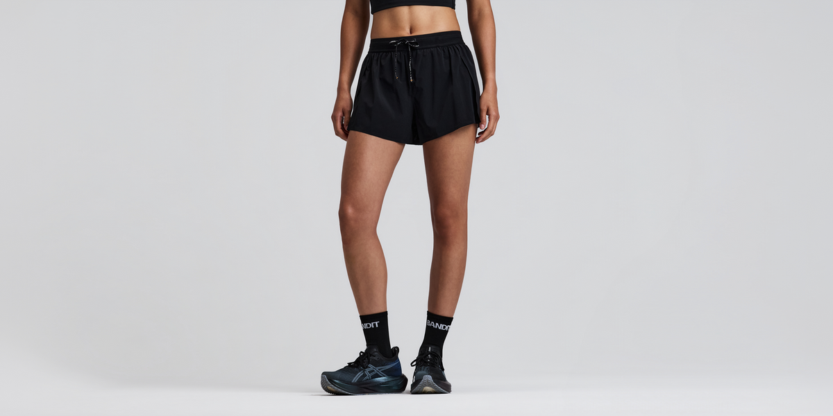 Women's Vento™ 3" Split Short - Black
