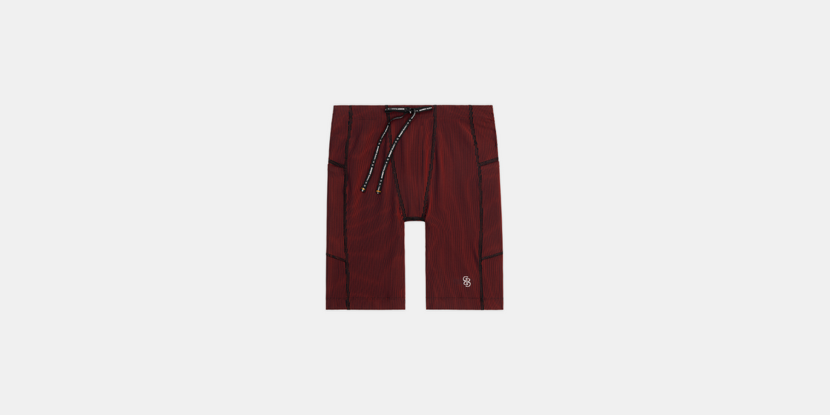 Striped Cadence™ 7 Pocket Half Tights - Braves '25