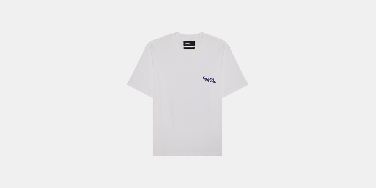 Tagus Cotton Tee, Unisex - White