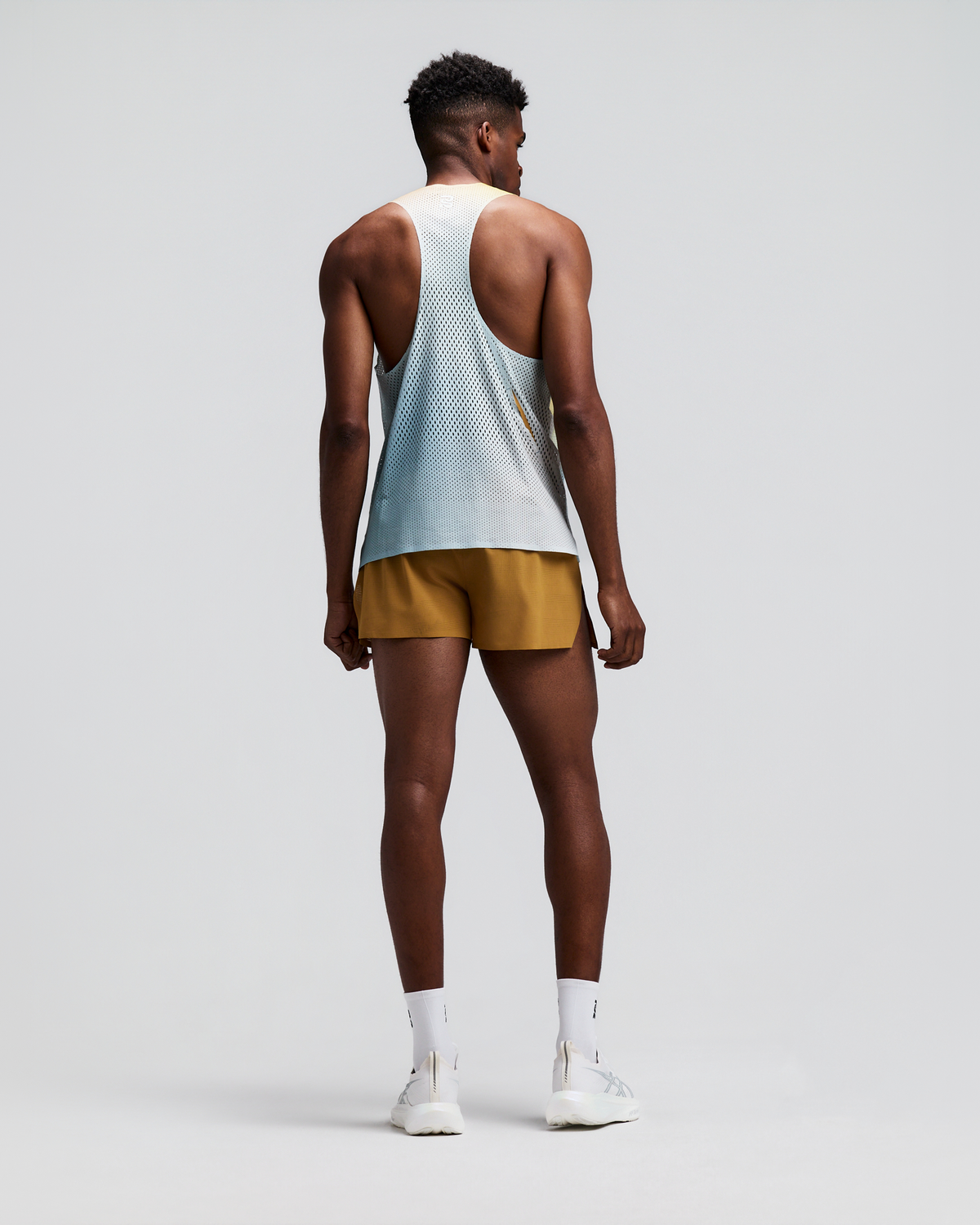 Men's Shredder™ Race Singlet with Flopack™ - Lagoon Multi