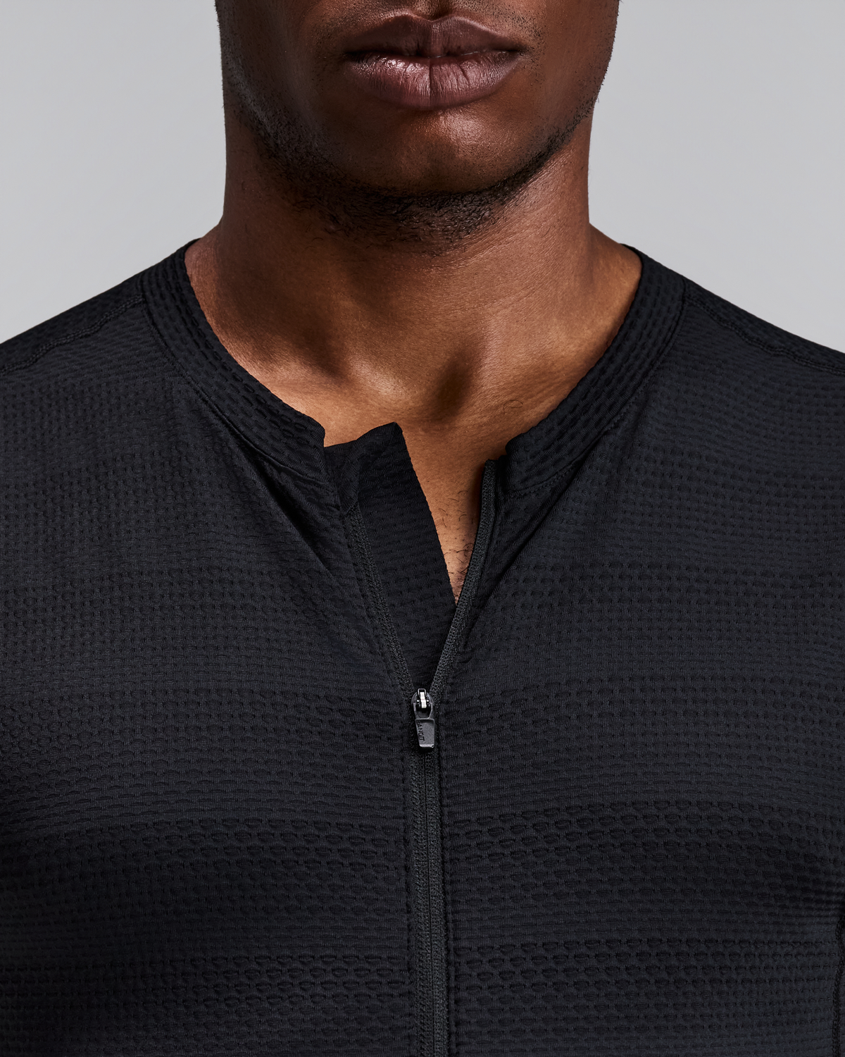 Men's AirKnit™ Distance Sleeveless Zip - Black