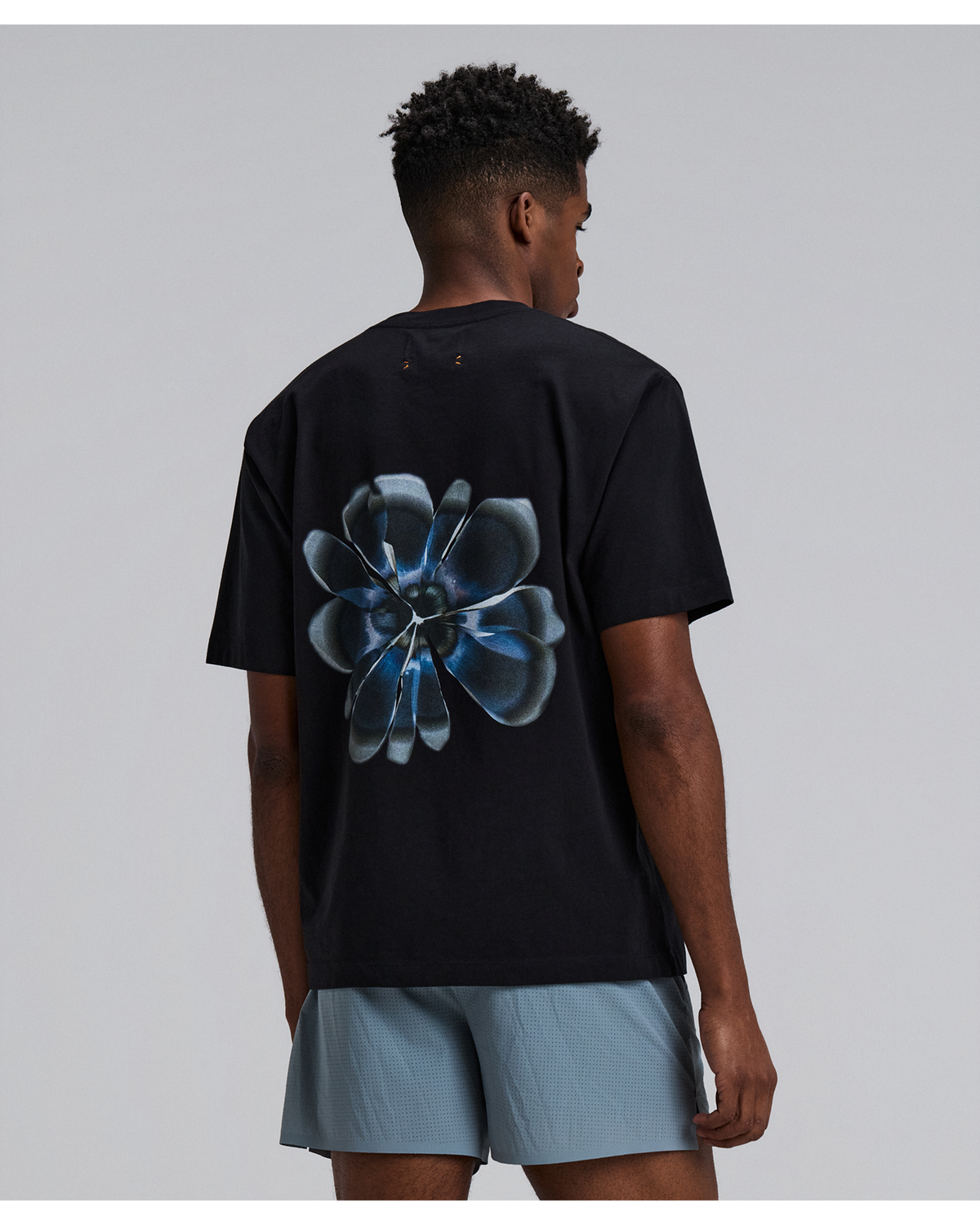 Unisex Cotton Tee - Blot Bleed Floral