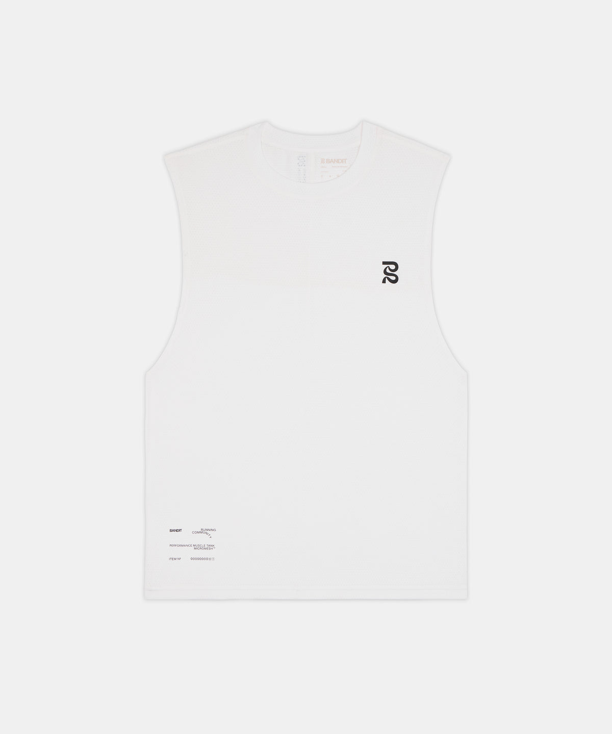 Men's Micromesh™ Run Tank - White