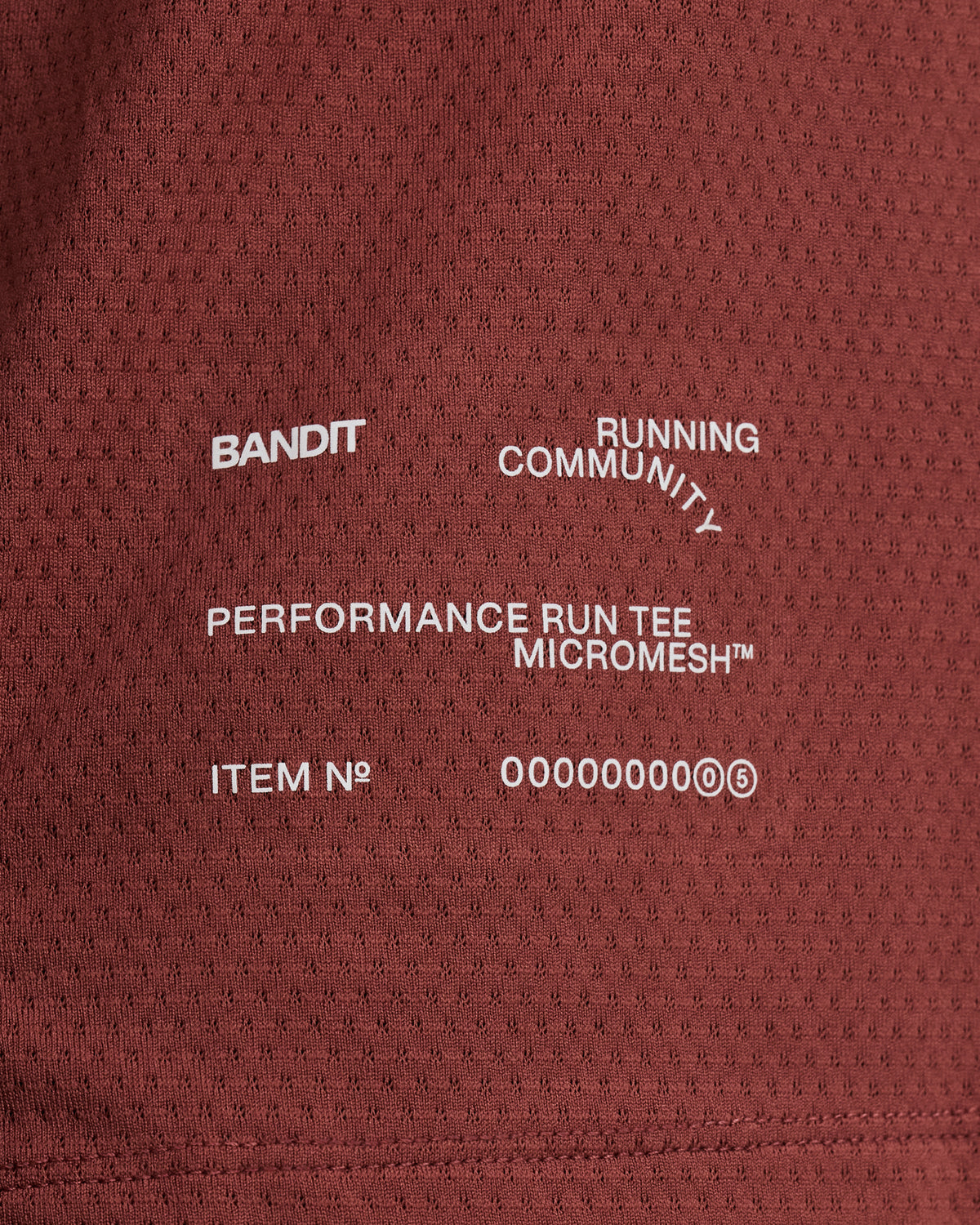 Men's Micromesh™ Run Tee - Mahogany