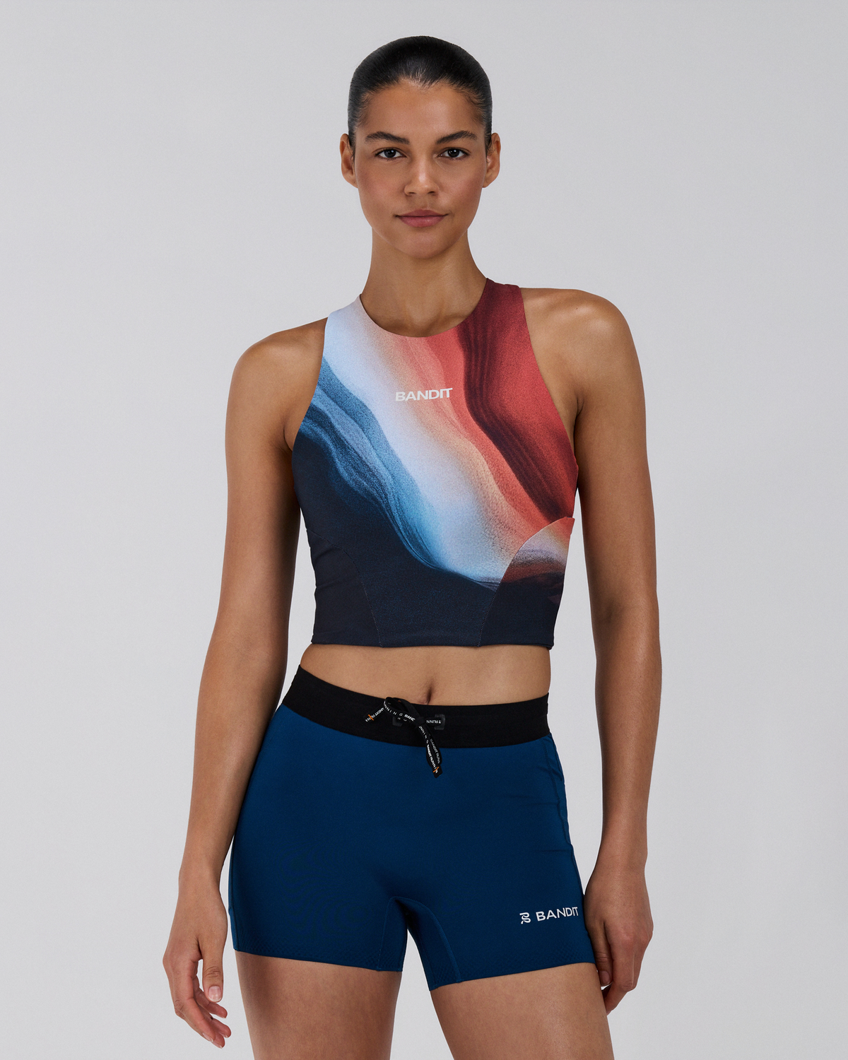 Women's Stamina™ Race Crop - Thermal Field Rusted Apricot