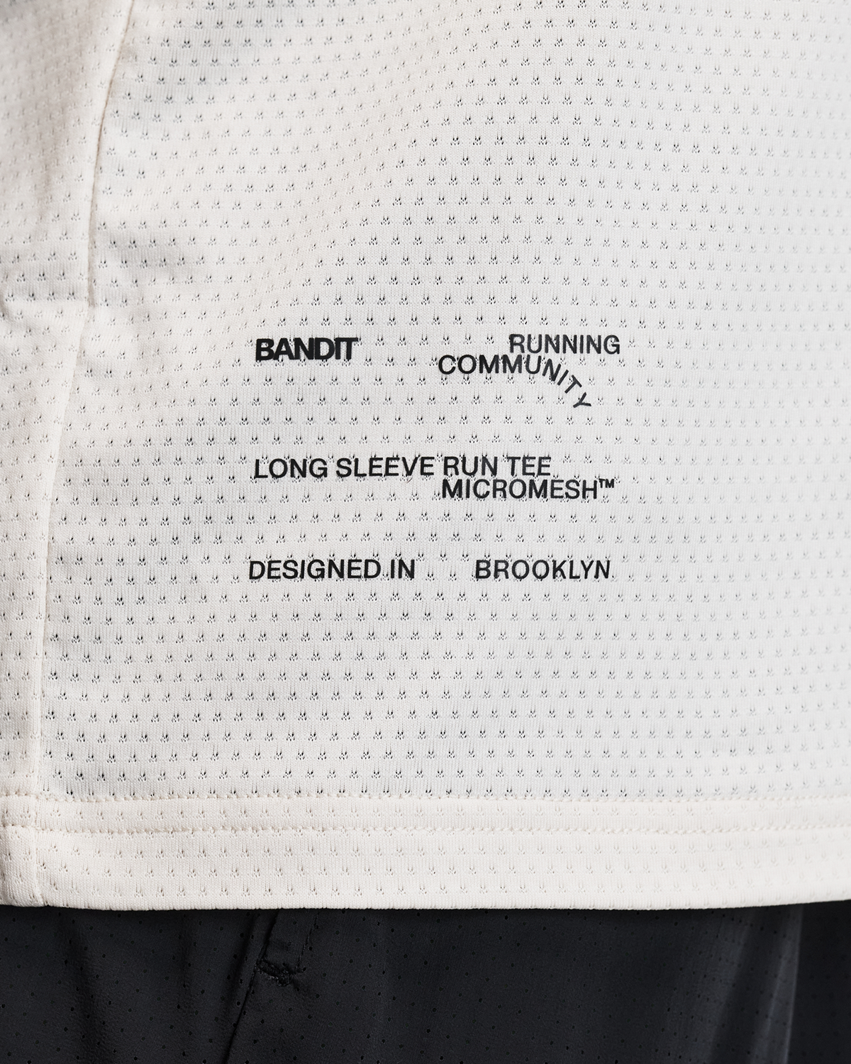 Unisex Micromesh™ Long Sleeve Performance Tee - Champagne