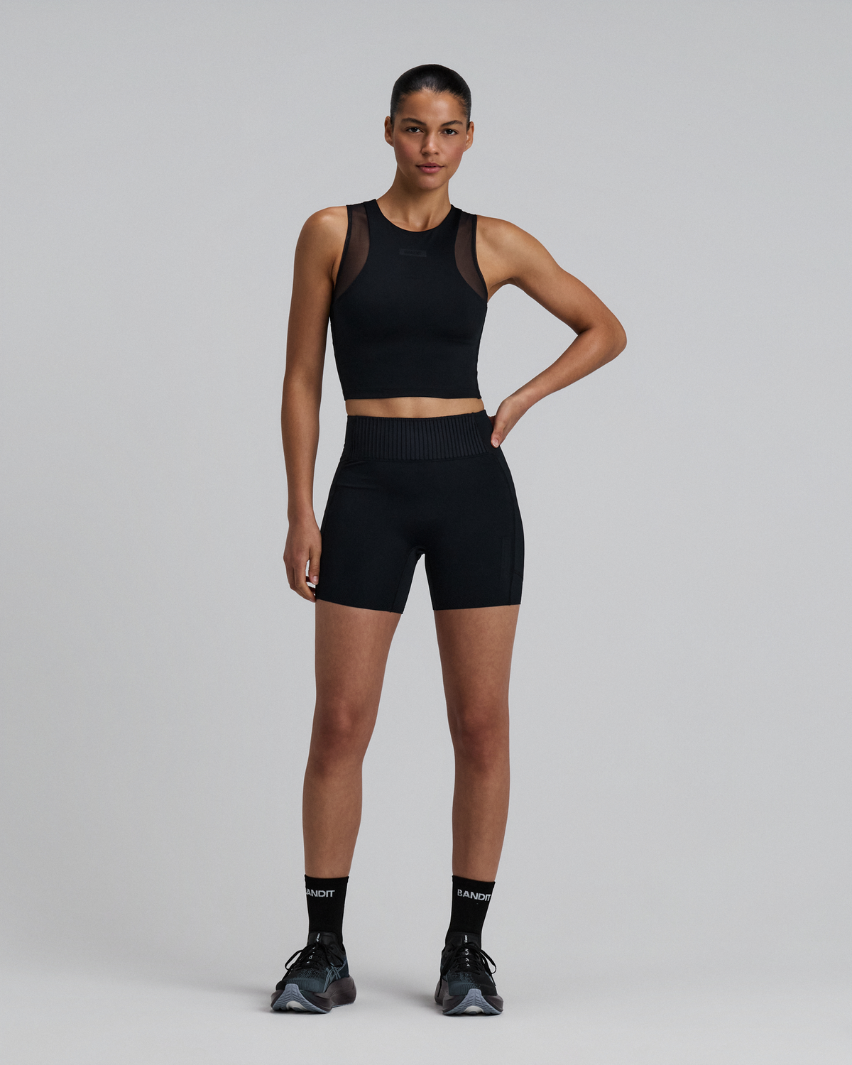 Women's Stamina-V™ Lyra Race Crop - Black