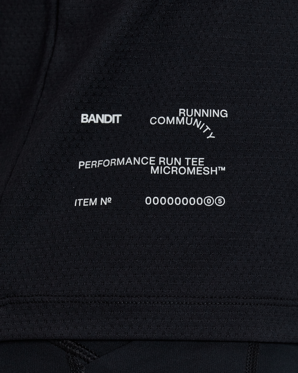 Women's Micromesh™ Run Tee - Black