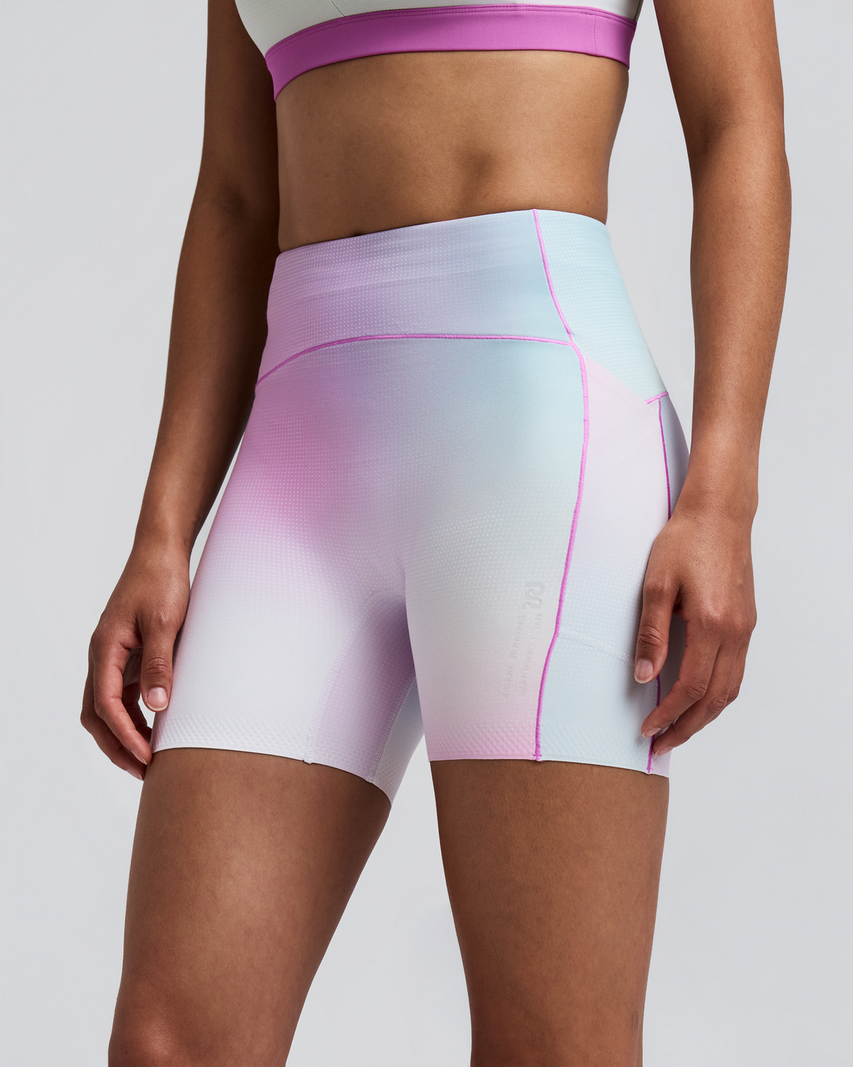 Women's Vanisher™ 5" Pop Stitch™ High Waist Compression Short - Orchid Bloom