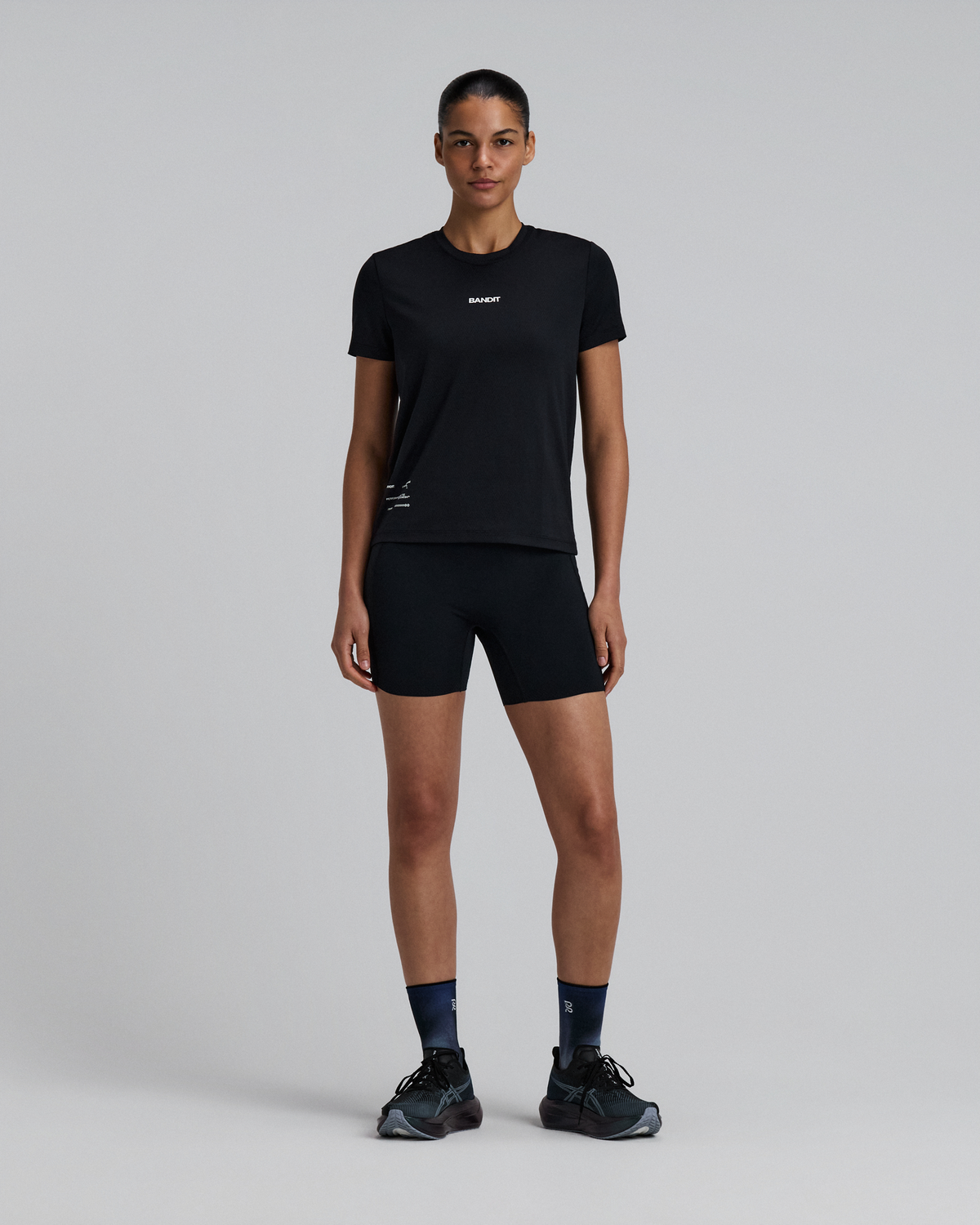 Women's Micromesh™ Run Tee - Black