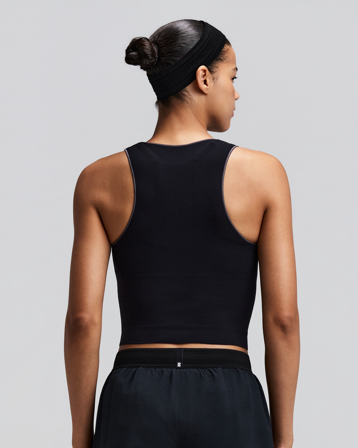 Women's StretchKnit™ Pop Stitch™ Run Tank - Black