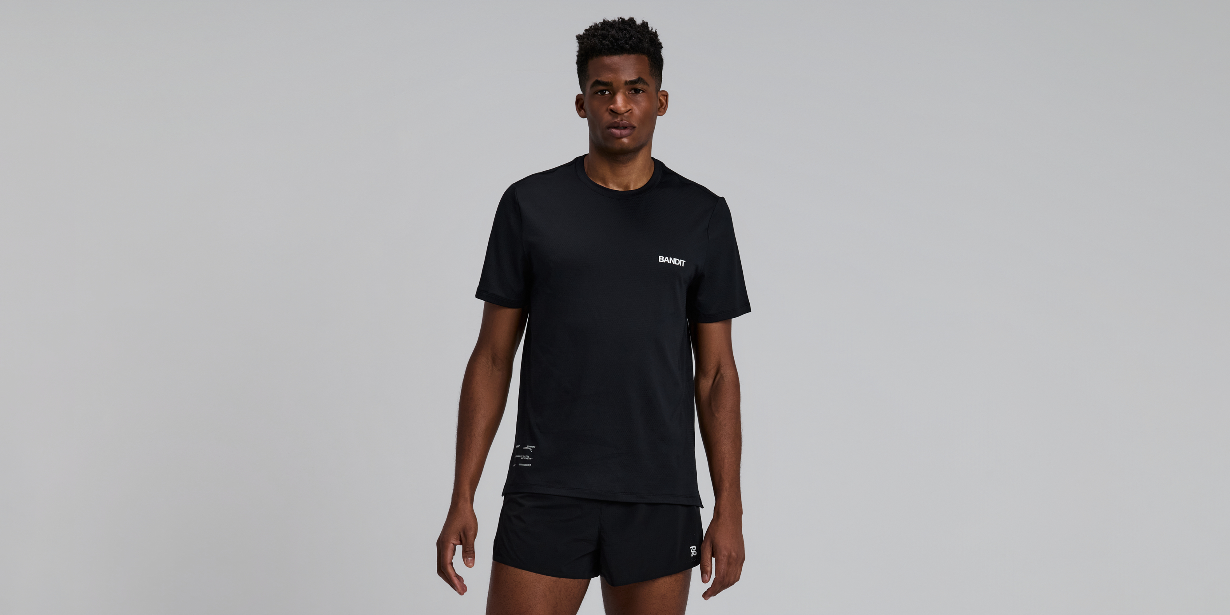 Men's Micromesh™ Run Tee - Black