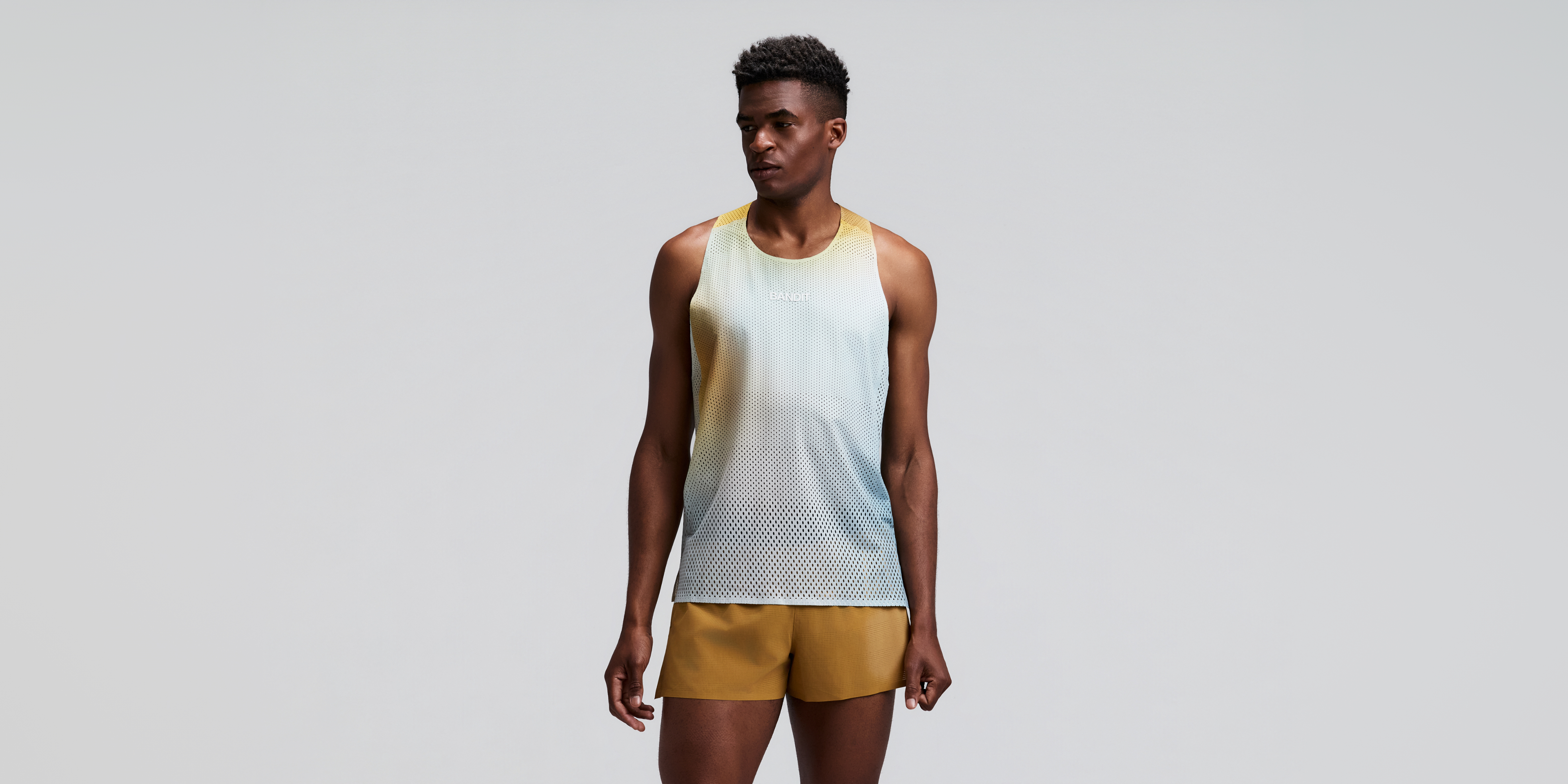 Men's Shredder™ Race Singlet with Flopack™ - Lagoon Multi