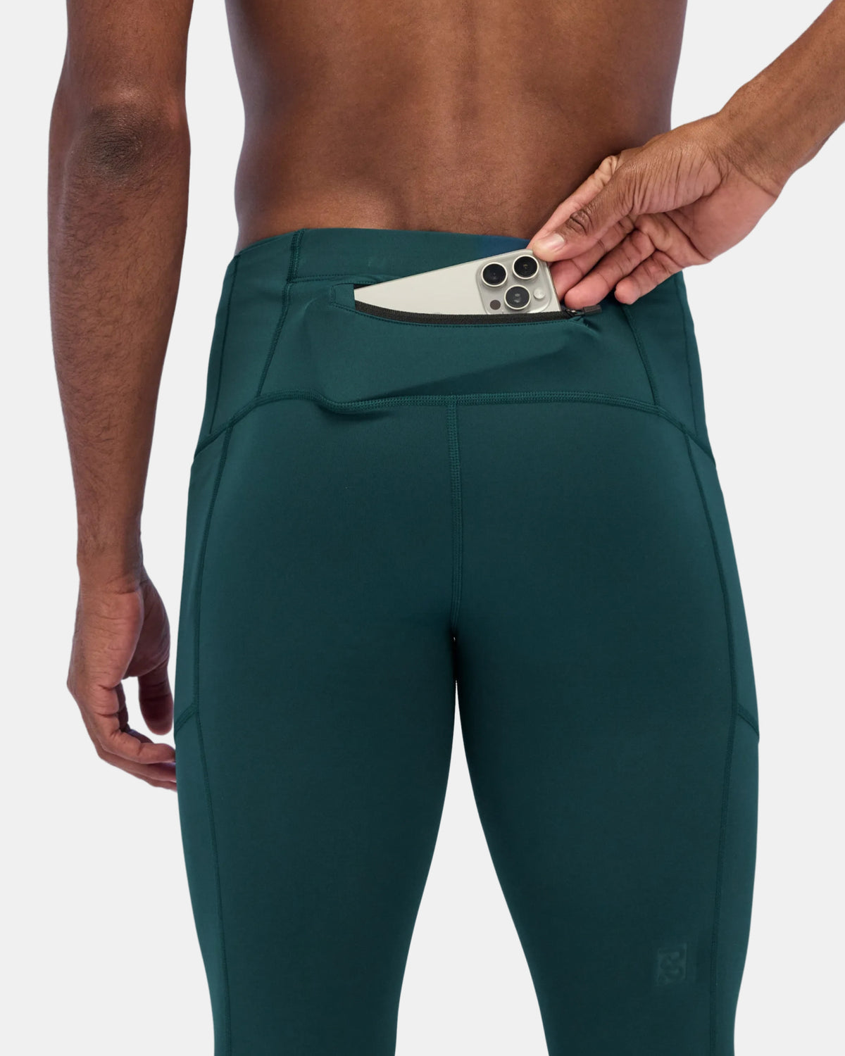 Men's Brushed Stamina™ Tights - Storm