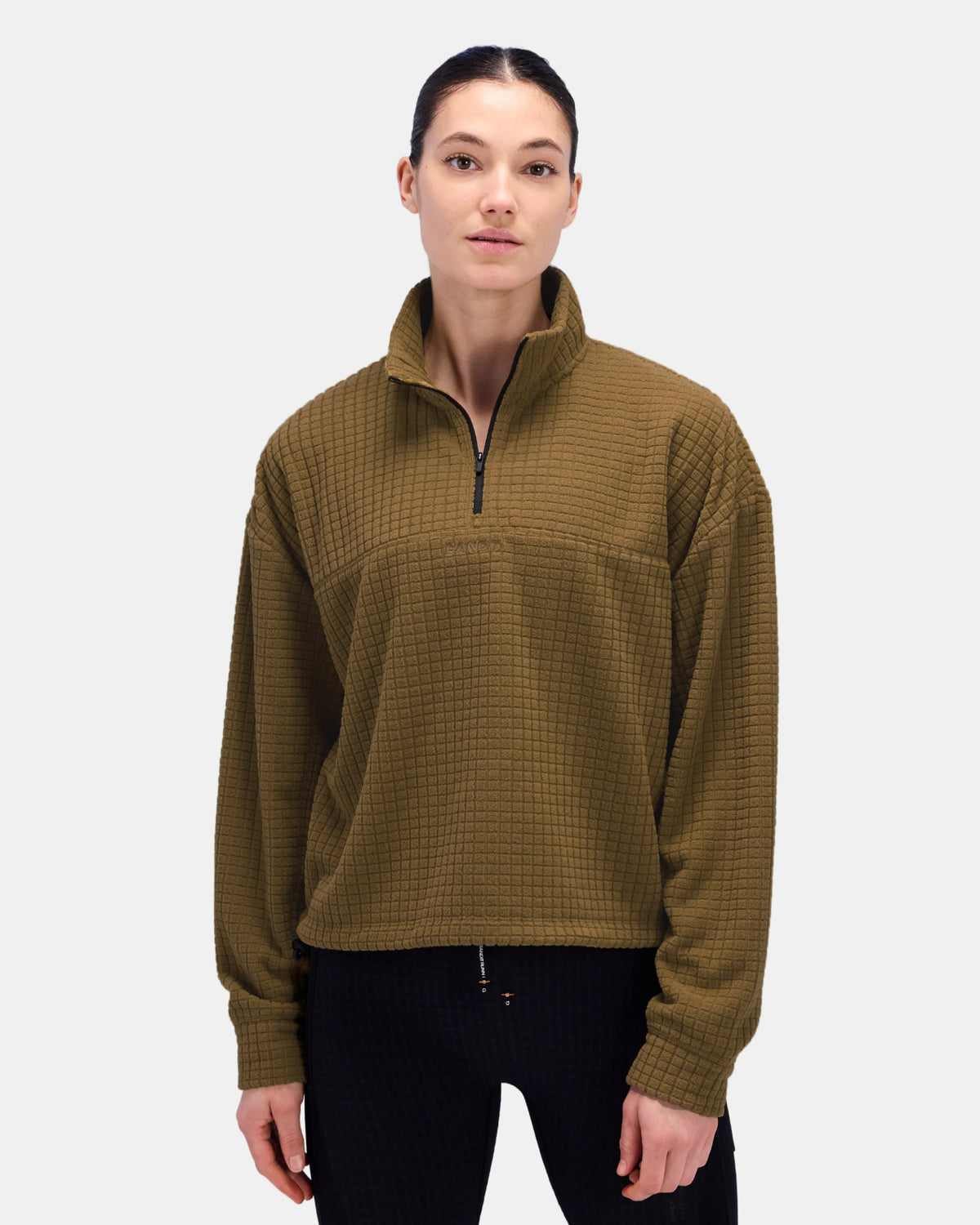 Women's MacroSoft™ Quarter Zip - Antique Brass