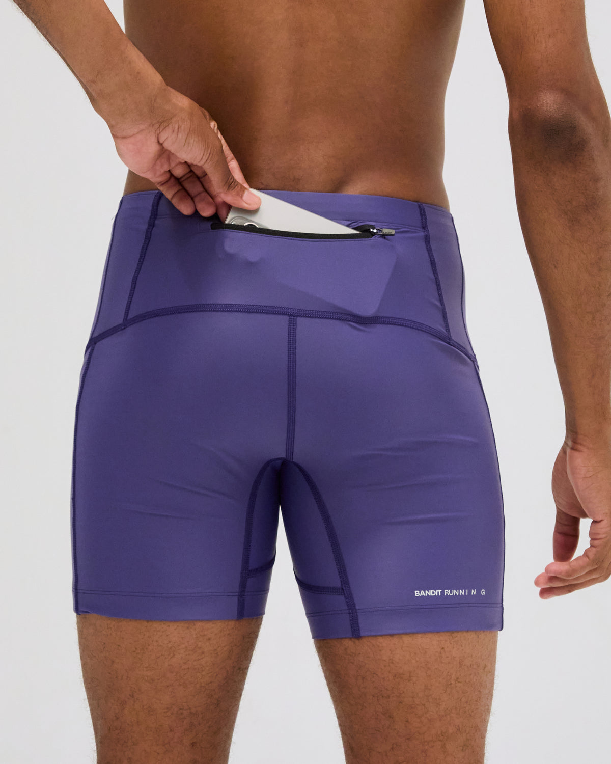 Superbeam™ 7 Pocket Quarter Tights - Purple Dusk