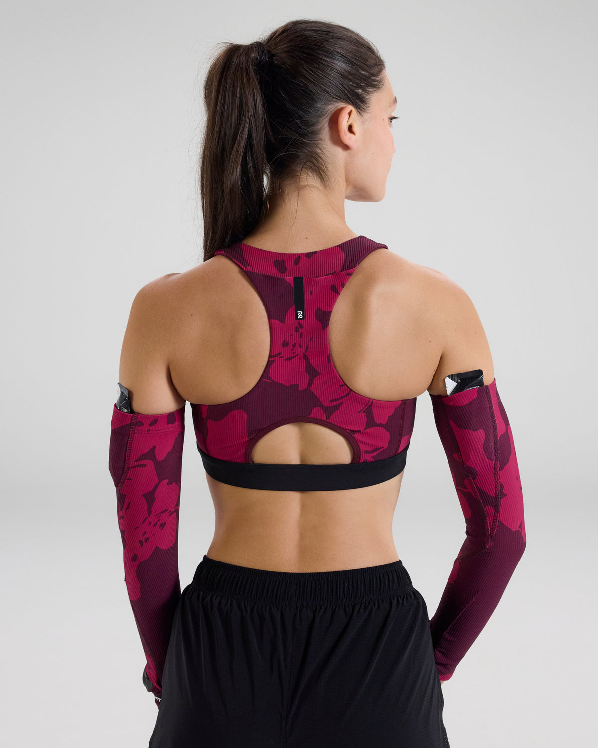 Cadence™ Compression Sleeves - Fleura, Fig / Berry