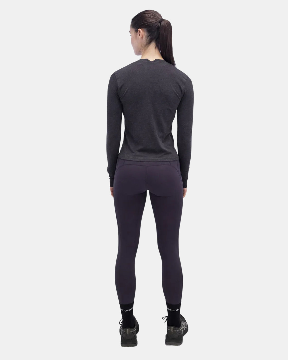 Women's Seamless Wool Blend Long Sleeve - Shadow