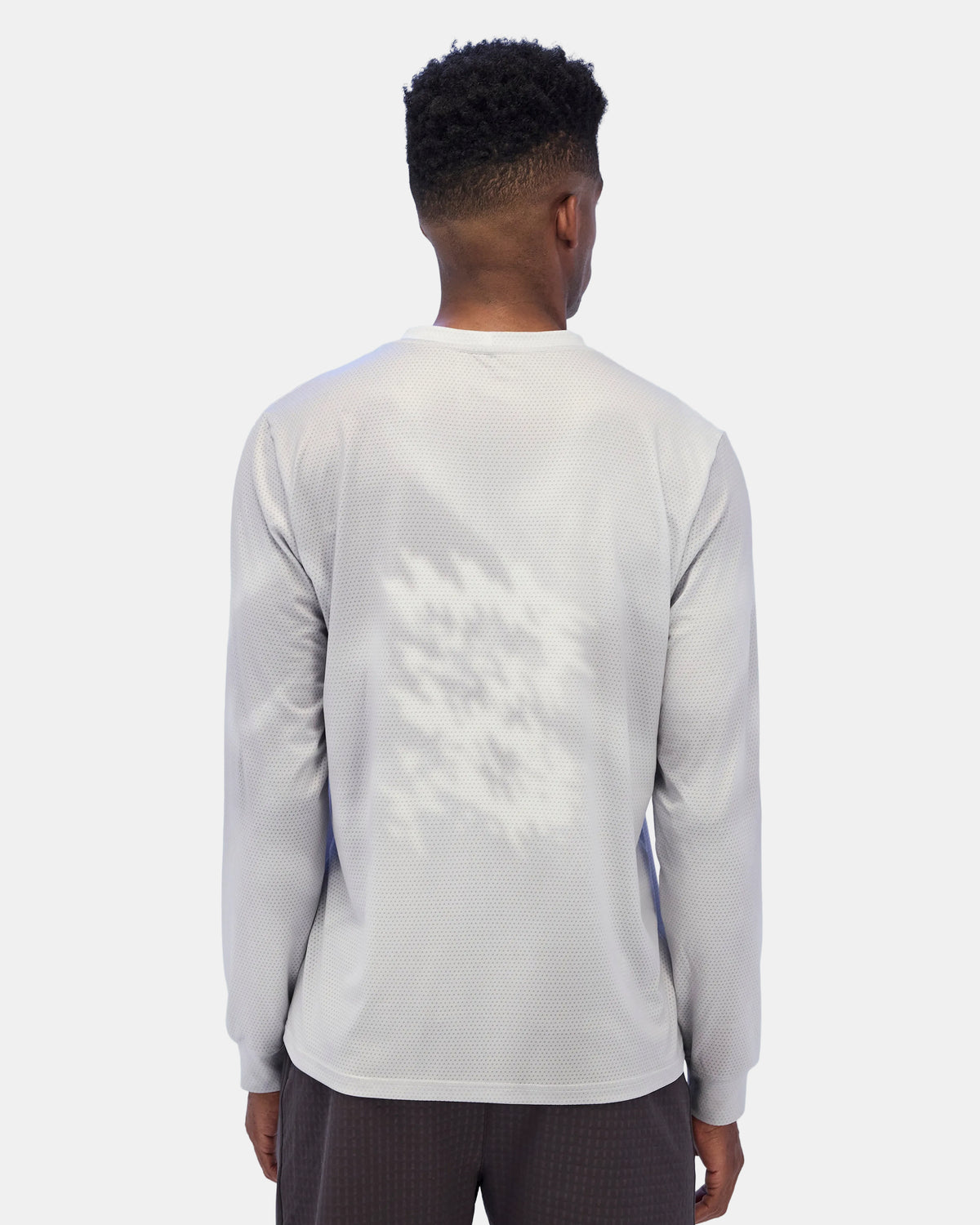 Men's Micromesh™ Long Sleeve Tee - Ash Gradient