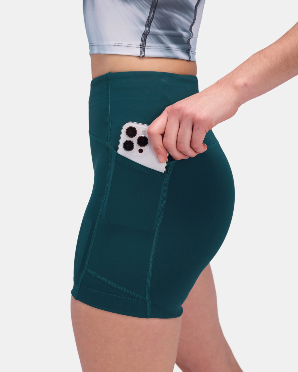 Stamina™ High Waist 5" Compression - Storm