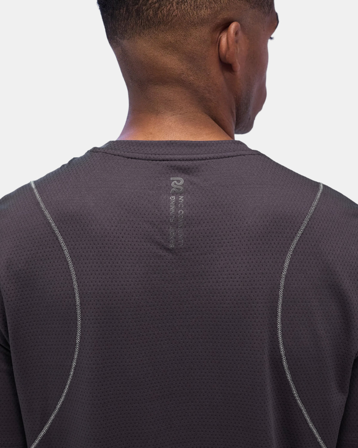 Men's Micromesh™ Reflecto Stitch™ Run Tee - Shadow