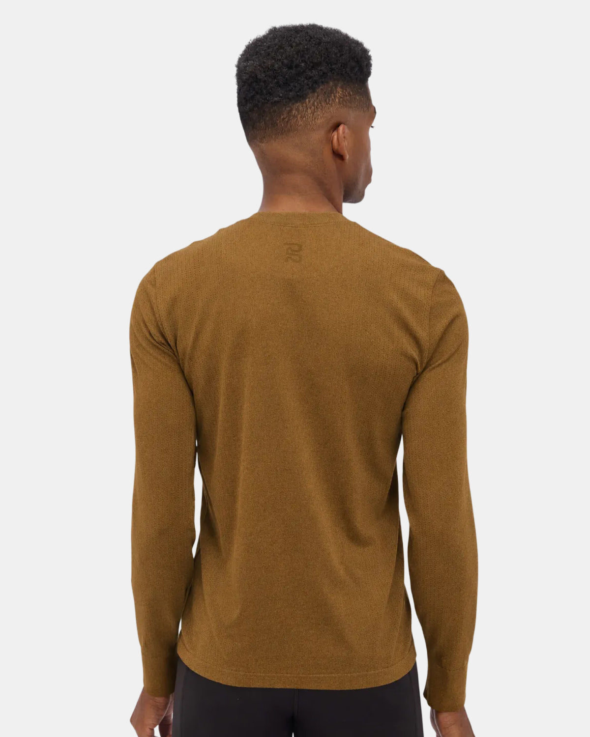 Men's Wool Blend Seamless Long Sleeve - Antique Brass