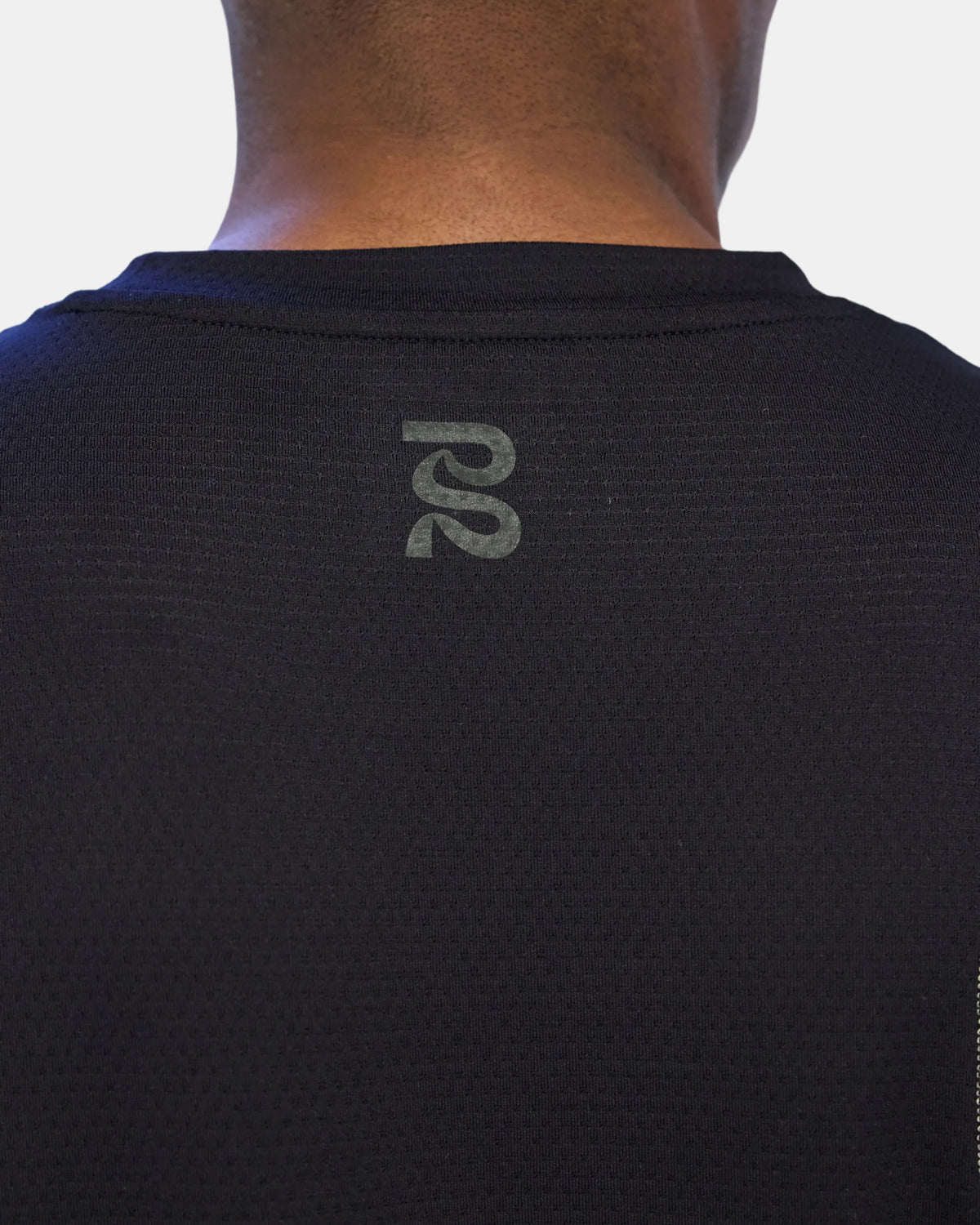 Men's Micromesh™ Reflecto Stitch™ Long Sleeve Tee - Black