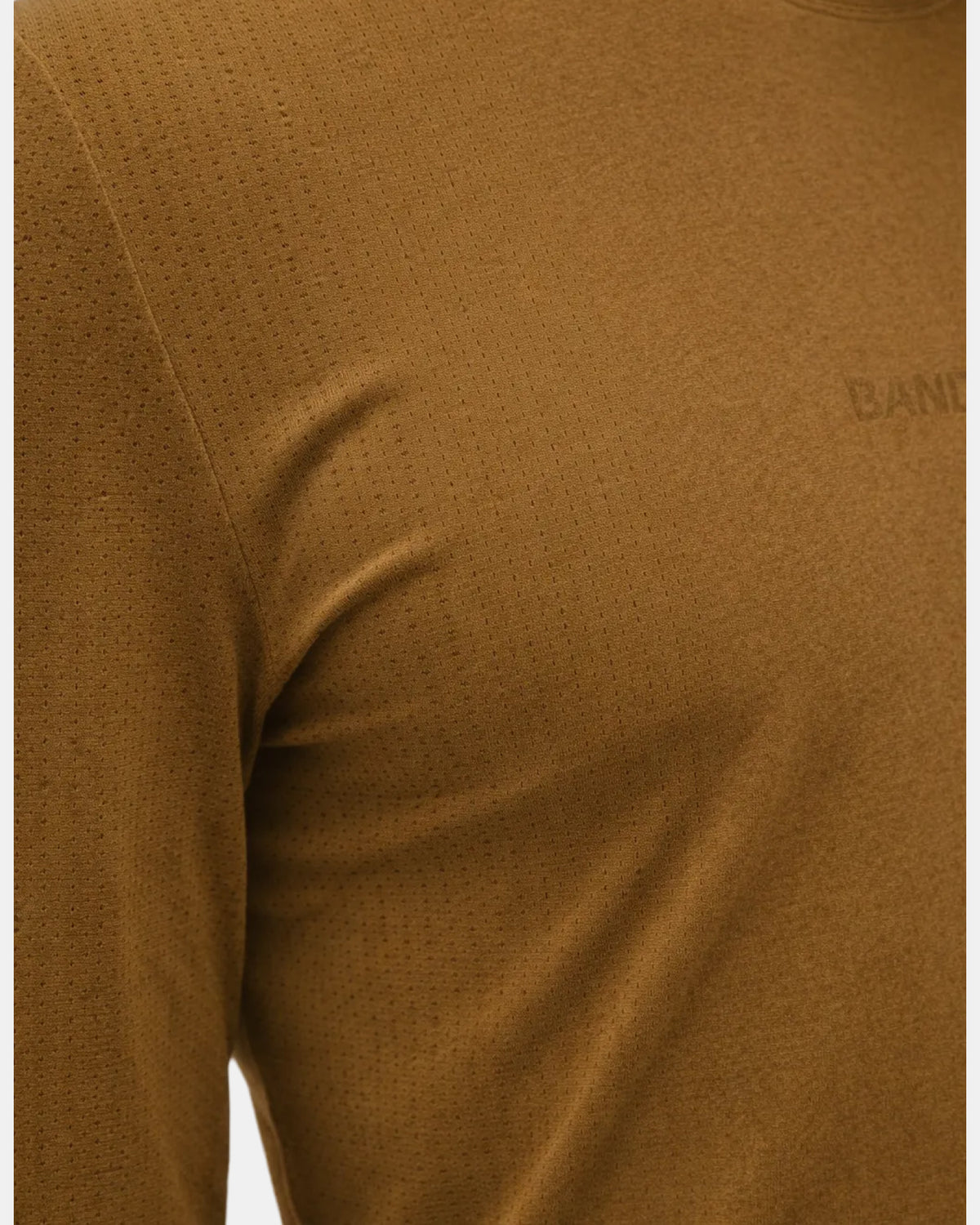 Men's Wool Blend Seamless Long Sleeve - Antique Brass