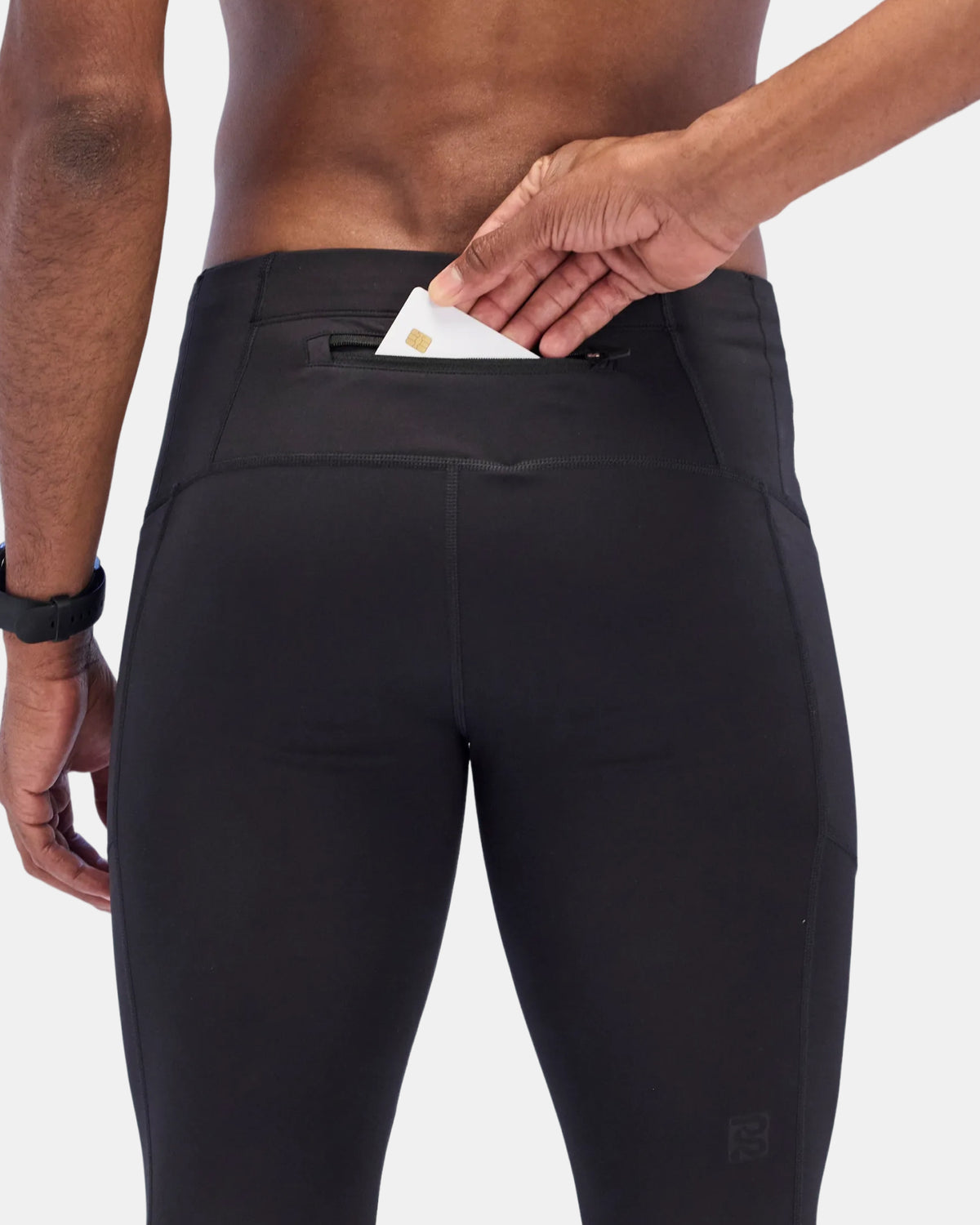 Men's Brushed Stamina™ Tights - Black