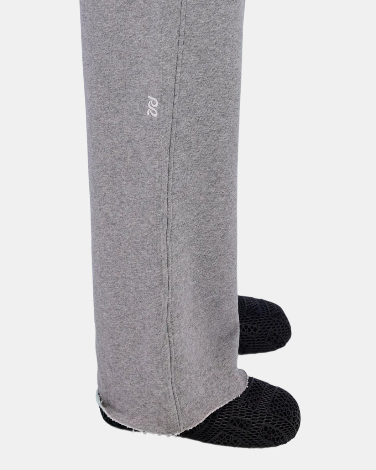 Wide Leg Chiller Sweatpant - Heather Grey