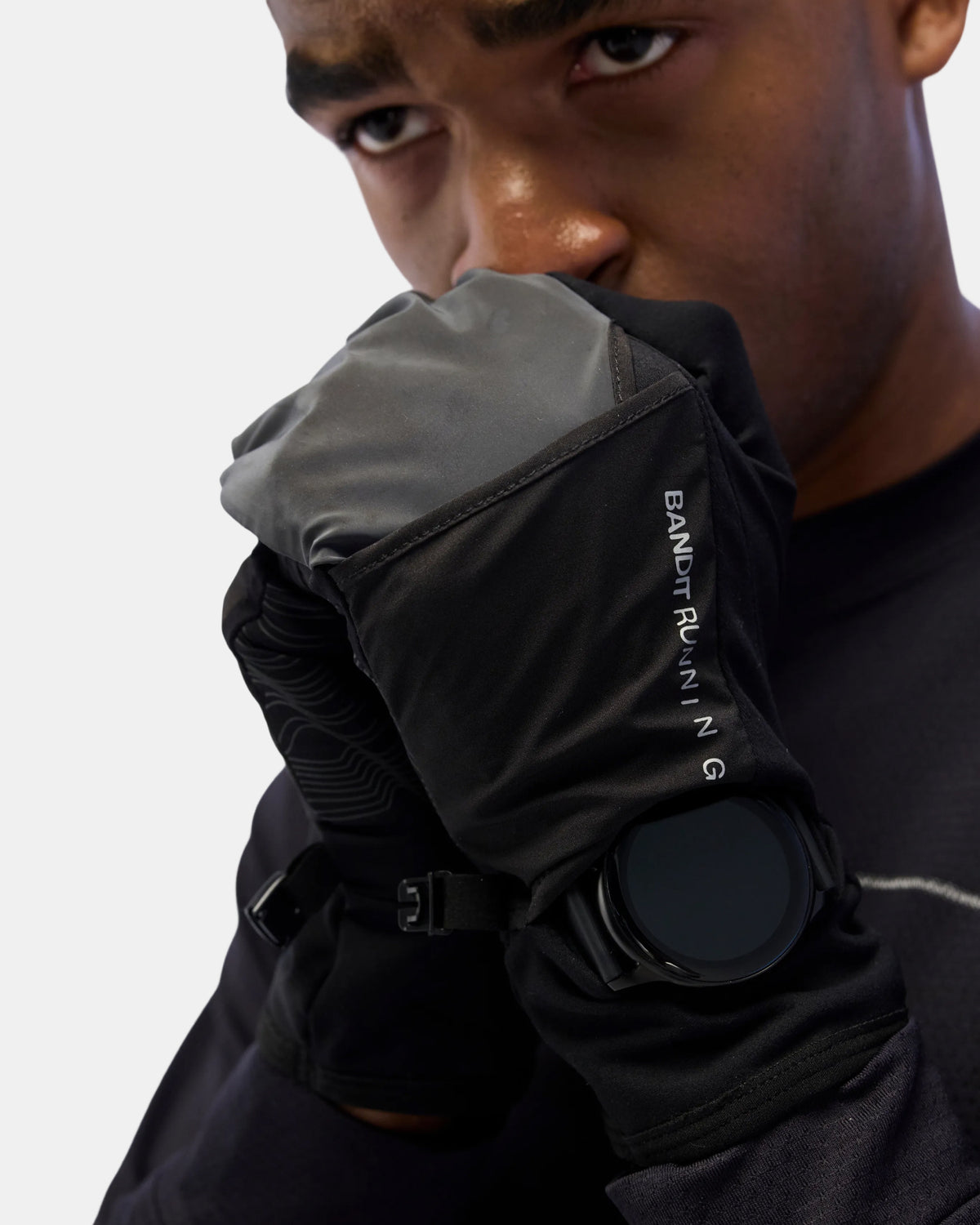 Reflecto Hatch Windproof Mittens - Black