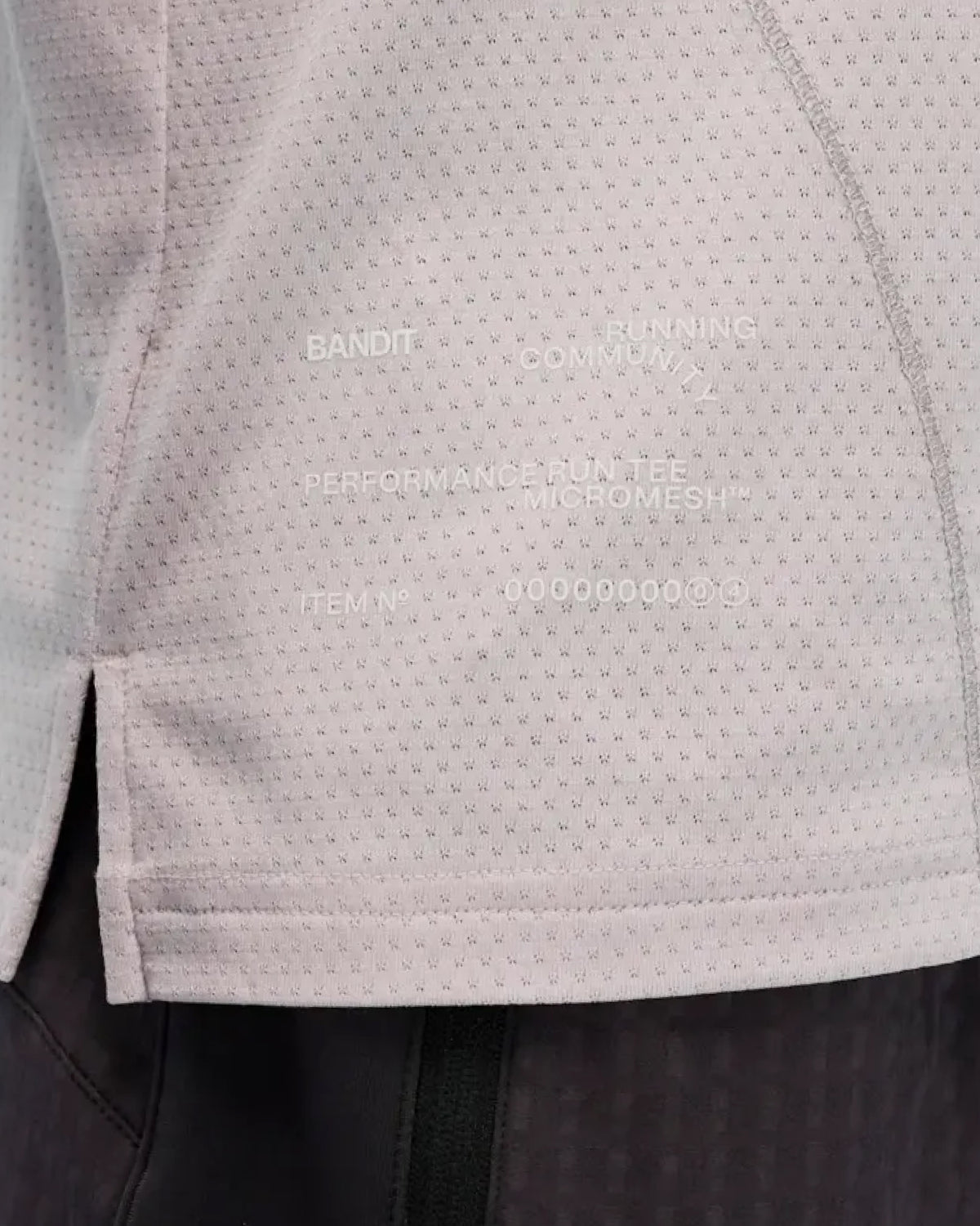 Men's Micromesh™ Reflecto Stitch™ Run Tee - Ash