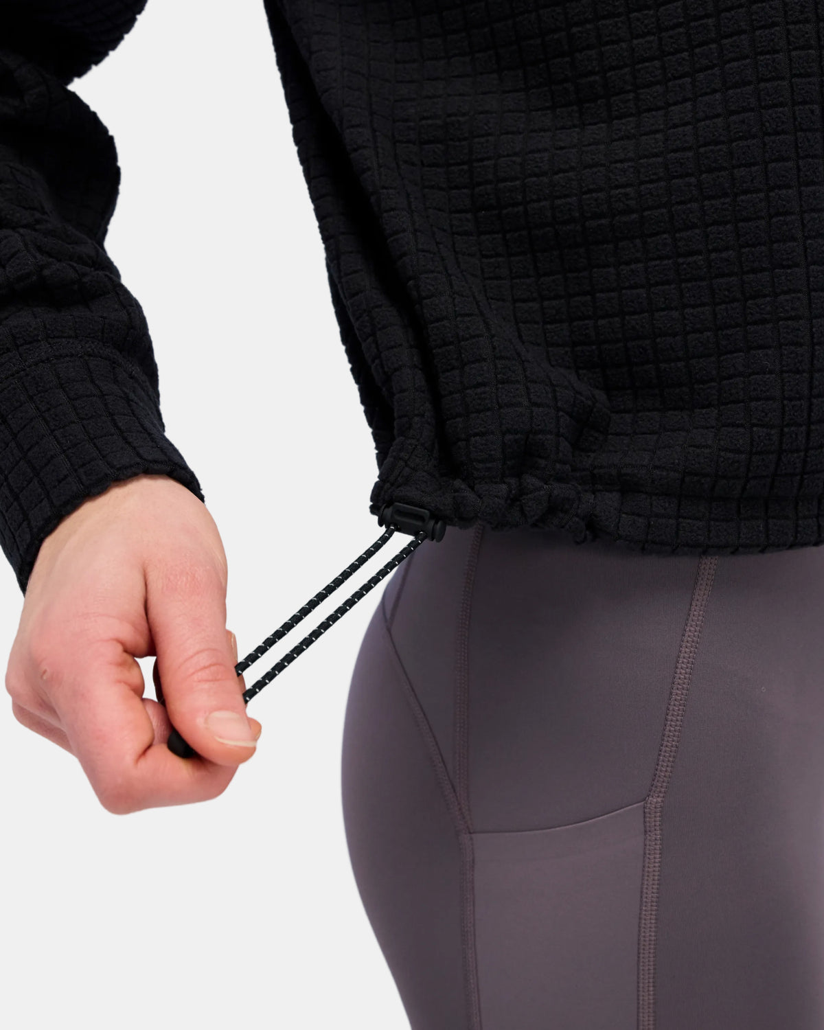 Women's MacroSoft™ Quarter Zip - Black