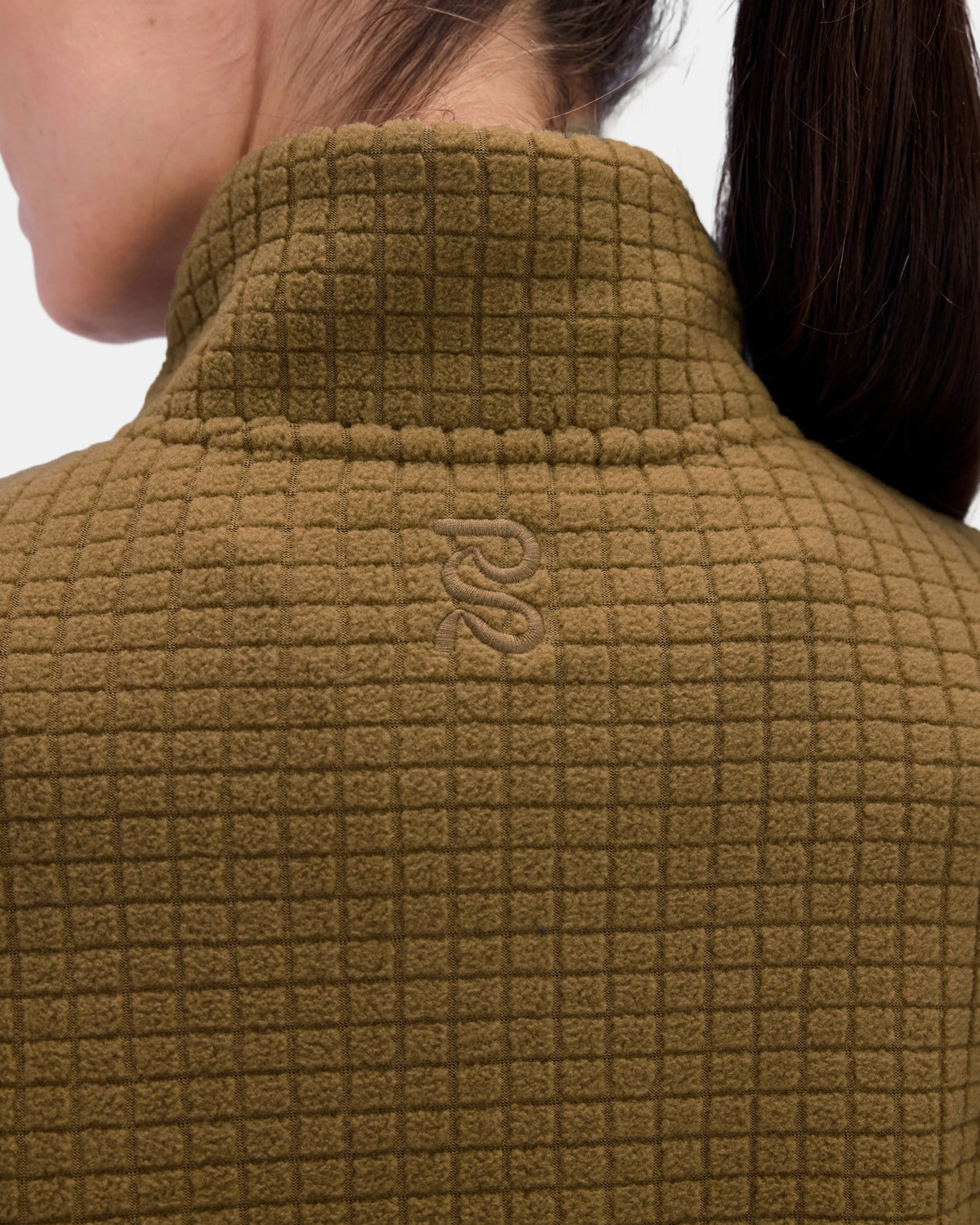 Women's MacroSoft™ Quarter Zip - Antique Brass