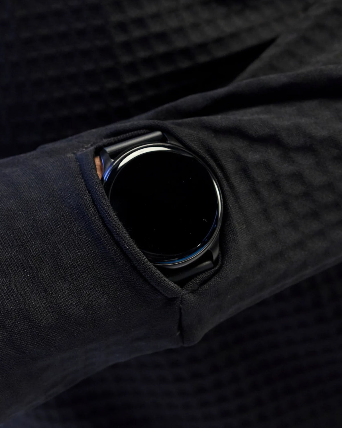Men's CaldoGrid™ Quarter Zip - Black