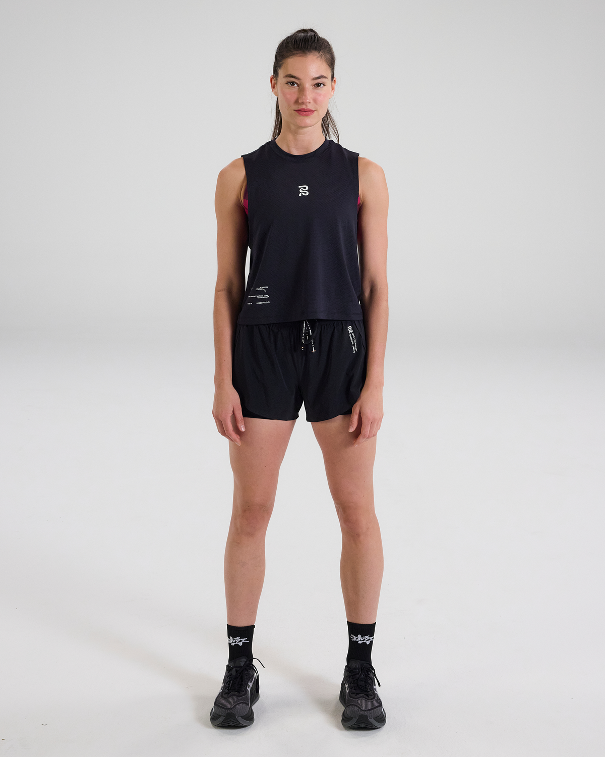 Women's Micromesh™ Run Tank - Black